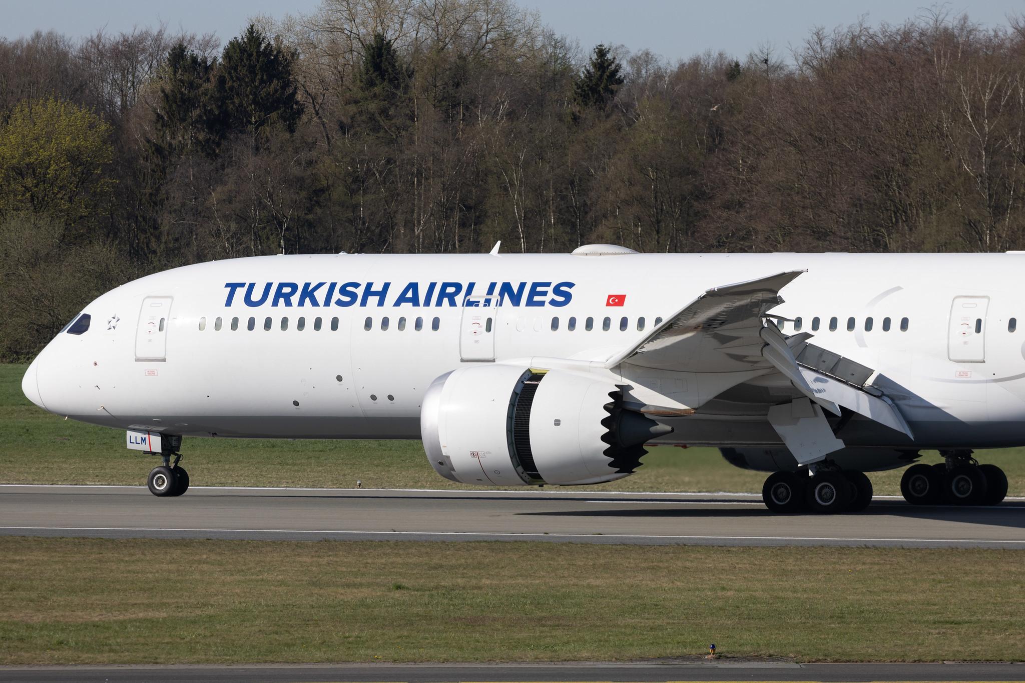 Hamburg Airport: Turkish Airlines (TK / THY) |  Boeing 787-9 Dreamliner B789 | TC-LLM | MSN 65812
