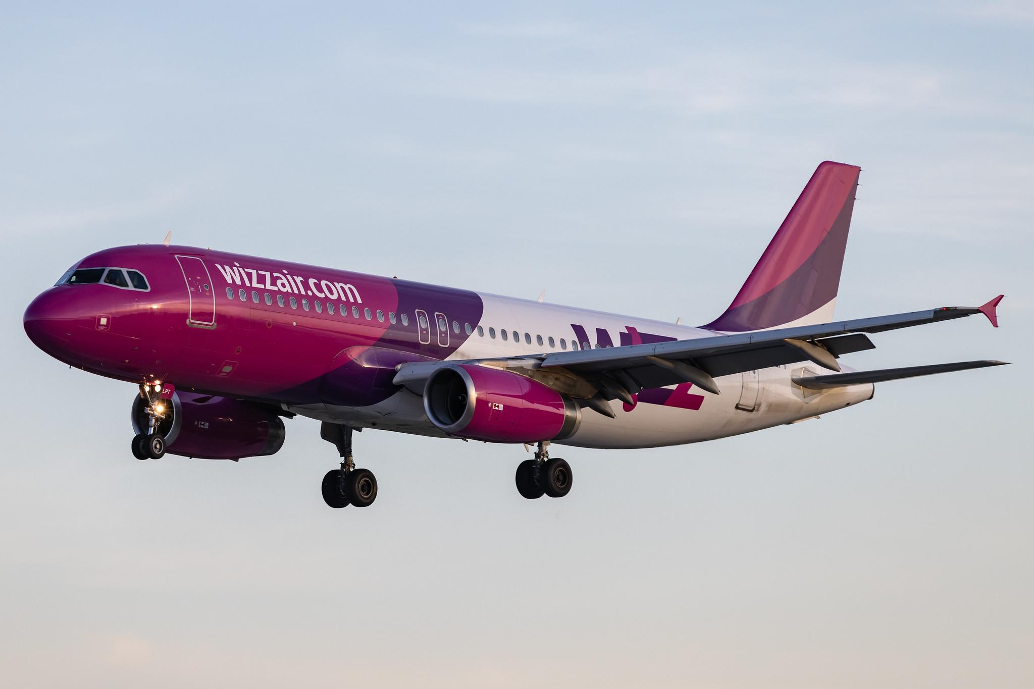 Hamburg Airport: Wizz Air (W6 / WZZ) |  Airbus A320-232 A320 | HA-LPT | MSN 3807