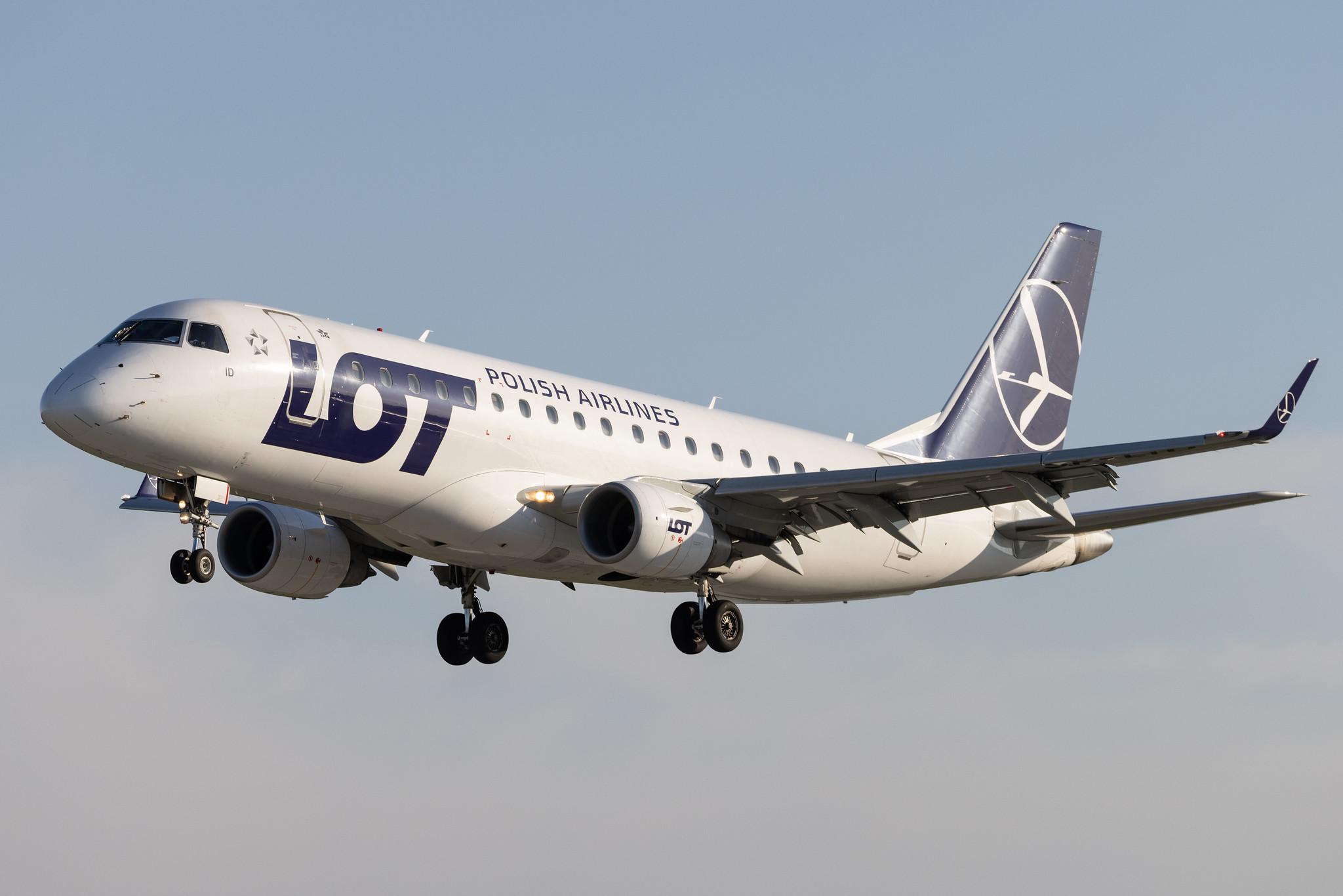 Hamburg Airport: LOT (LO / LOT) |  Embraer E175STD E75S | SP-LID | MSN 17000136