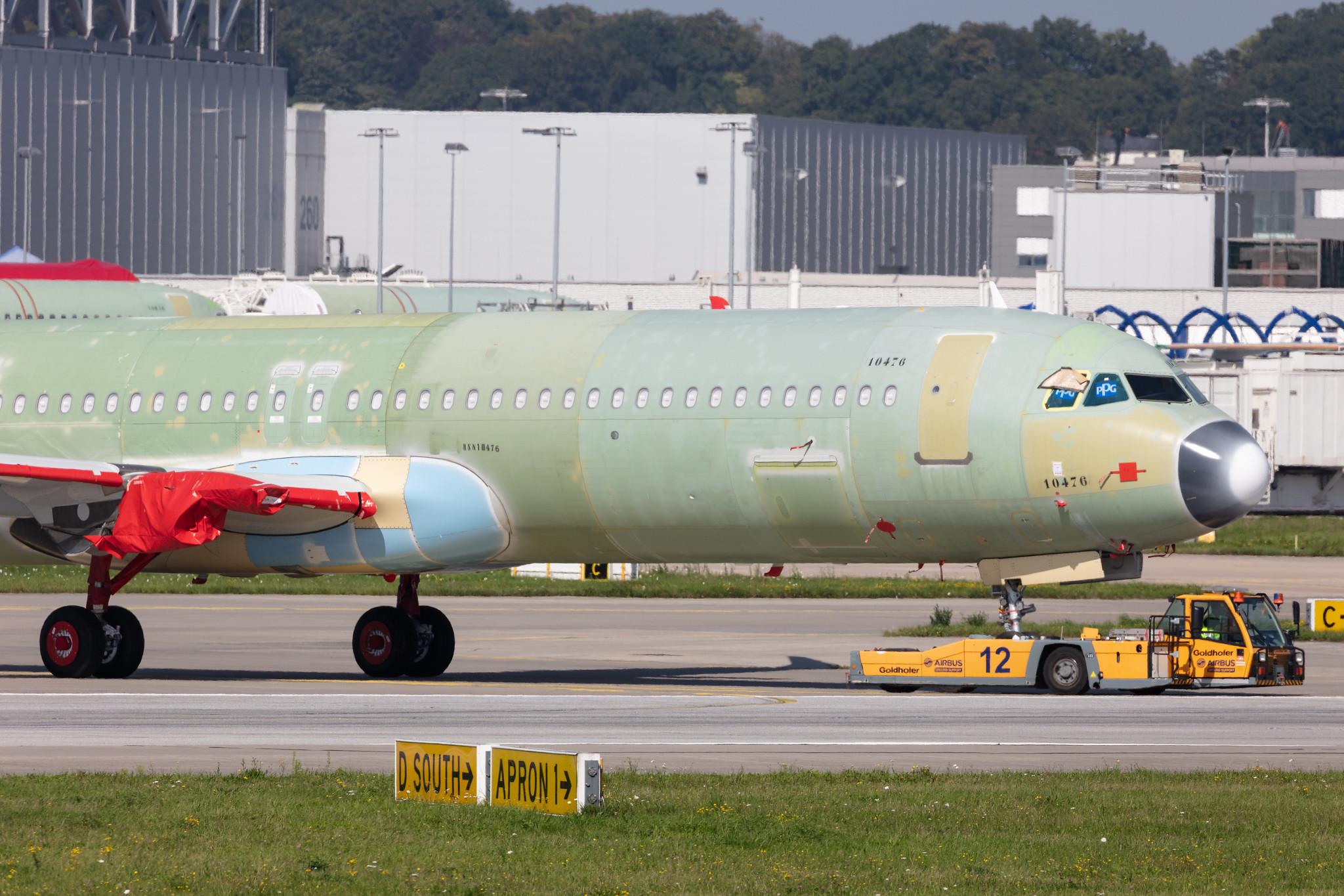 Hamburg Finkenwerder: Ural Airlines (U6 / SVR) |  Airbus A321-251NX A21N | D-AVXP (VP-BFI) | MSN 10476