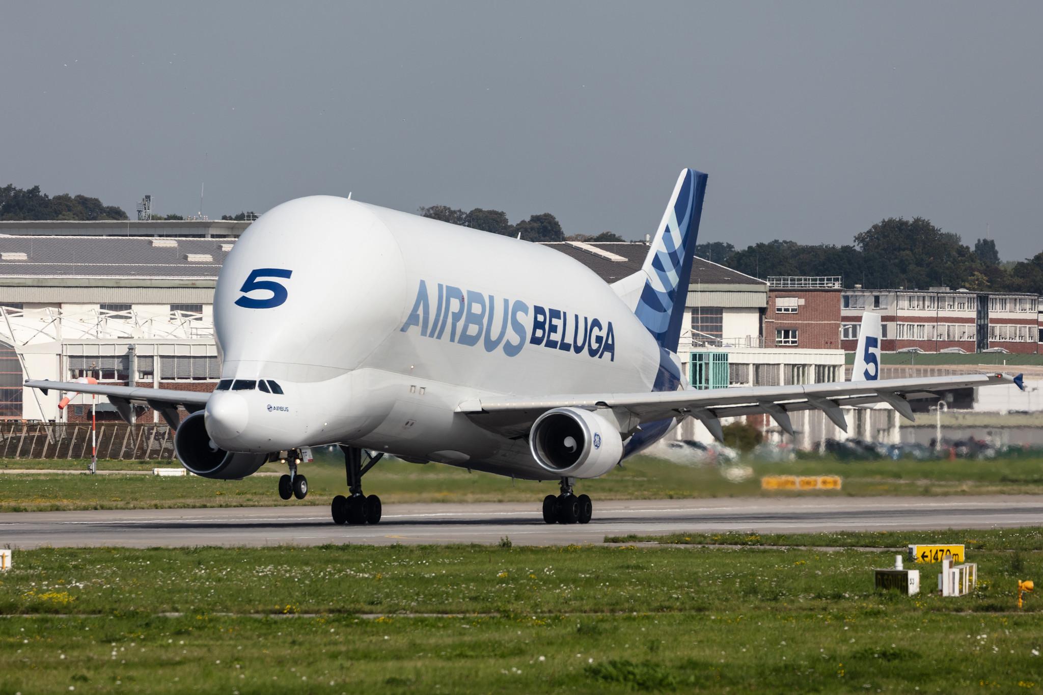 Hamburg Finkenwerder: Airbus Transport International (4Y / BGA) |  Airbus A300-608ST Beluga A3ST | F-GSTF | MSN 796