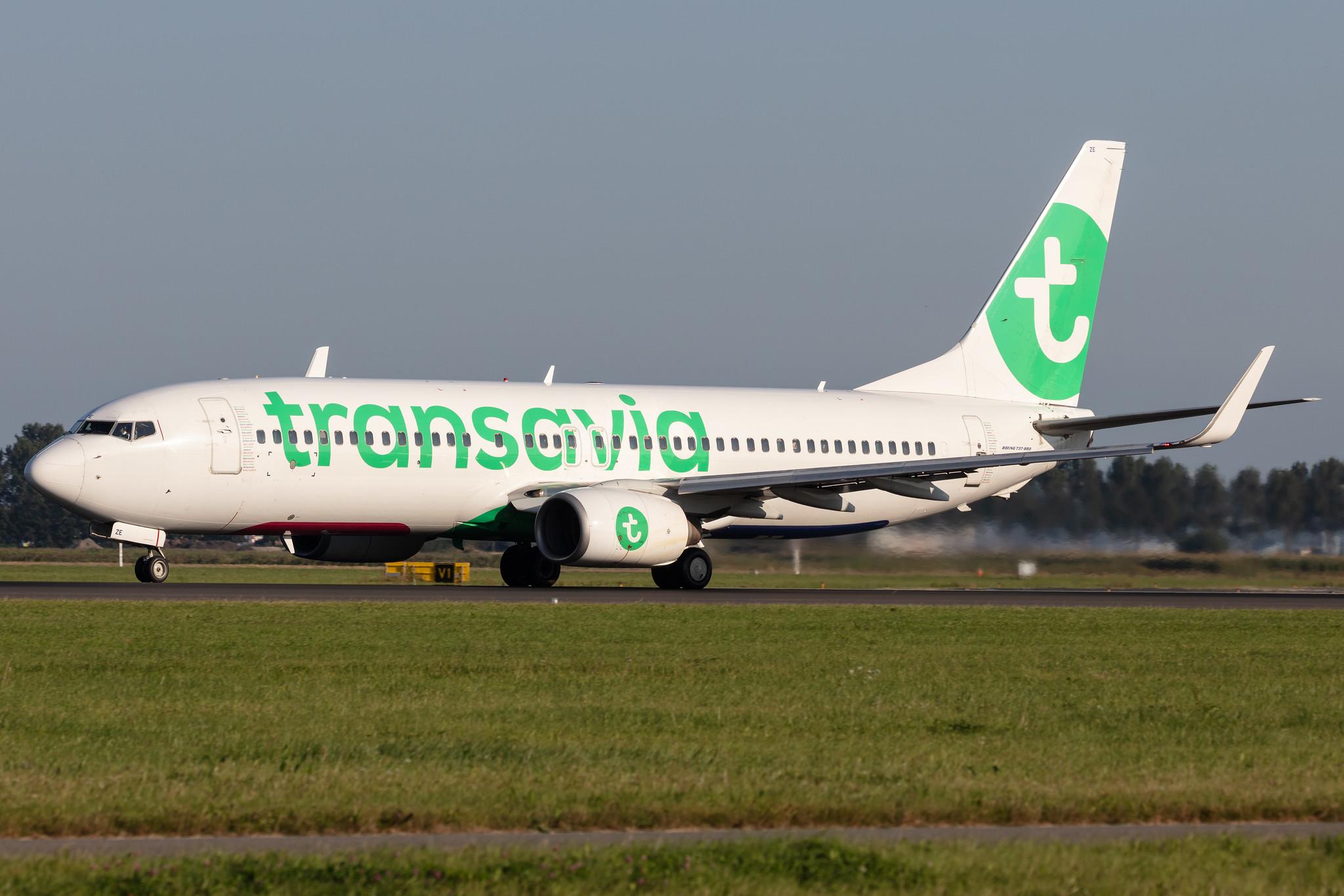 Amsterdam Schiphol: Transavia (HV / TRA) |  Boeing 737-8K2 B738 | PH-HZE | MSN 28377