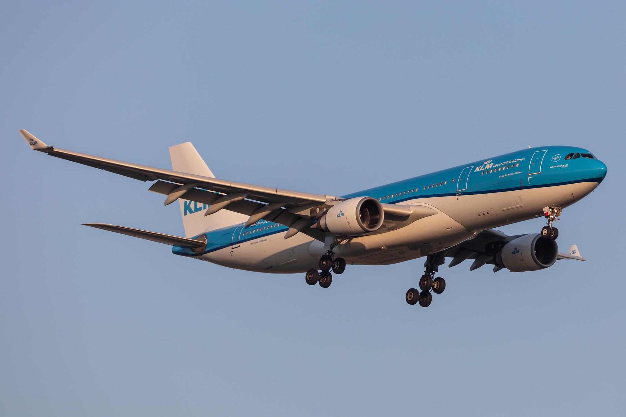 Amsterdam Schiphol: KLM (KL / KLM) |  Airbus A330-203 A332 | PH-AOD | MSN 0738