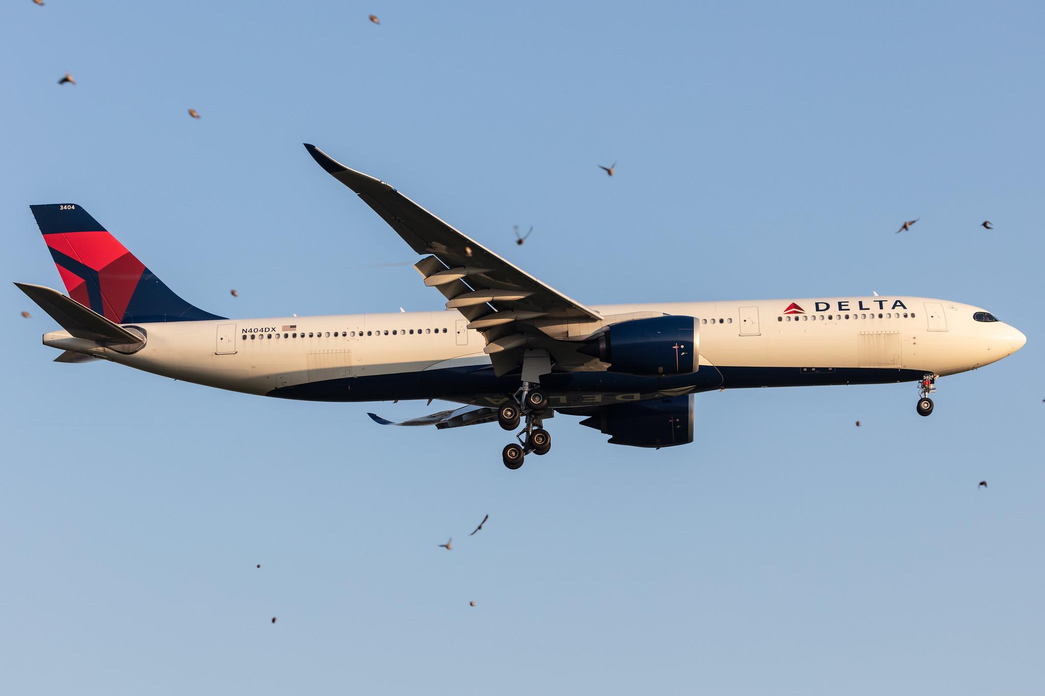 Amsterdam Schiphol: Delta Air Lines (DL / DAL) |  Airbus A330-941 A339 | N404DX | MSN 1935