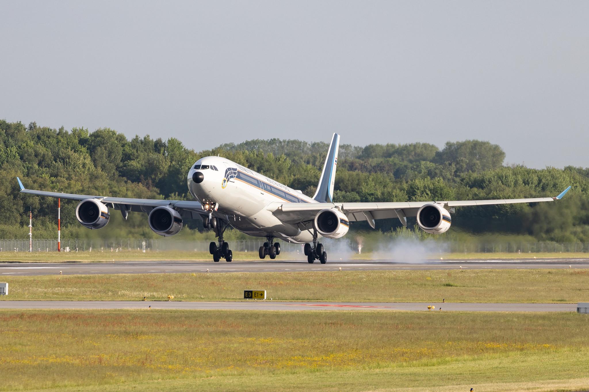 Hamburg Airport: Royal Thai Air Force |  Airbus A340-541 A345 | HS-TYV | MSN 0698