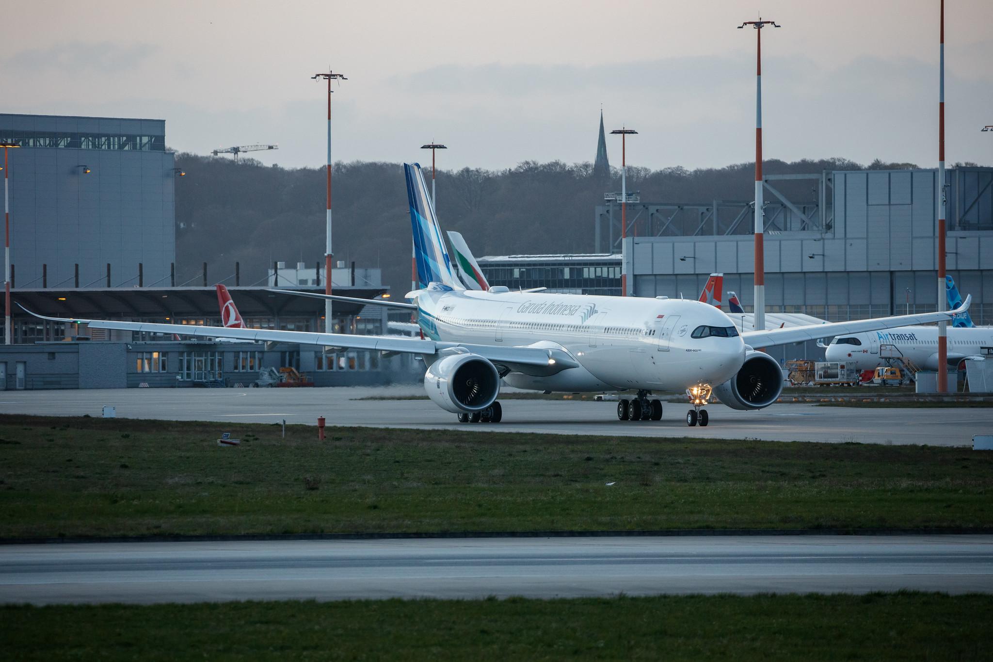 Hamburg Finkenwerder: Garuda Indonesia (GA / GIA) |  Airbus A330-941 A332 | F-WWCD (PK-GHI) | MSN 1959