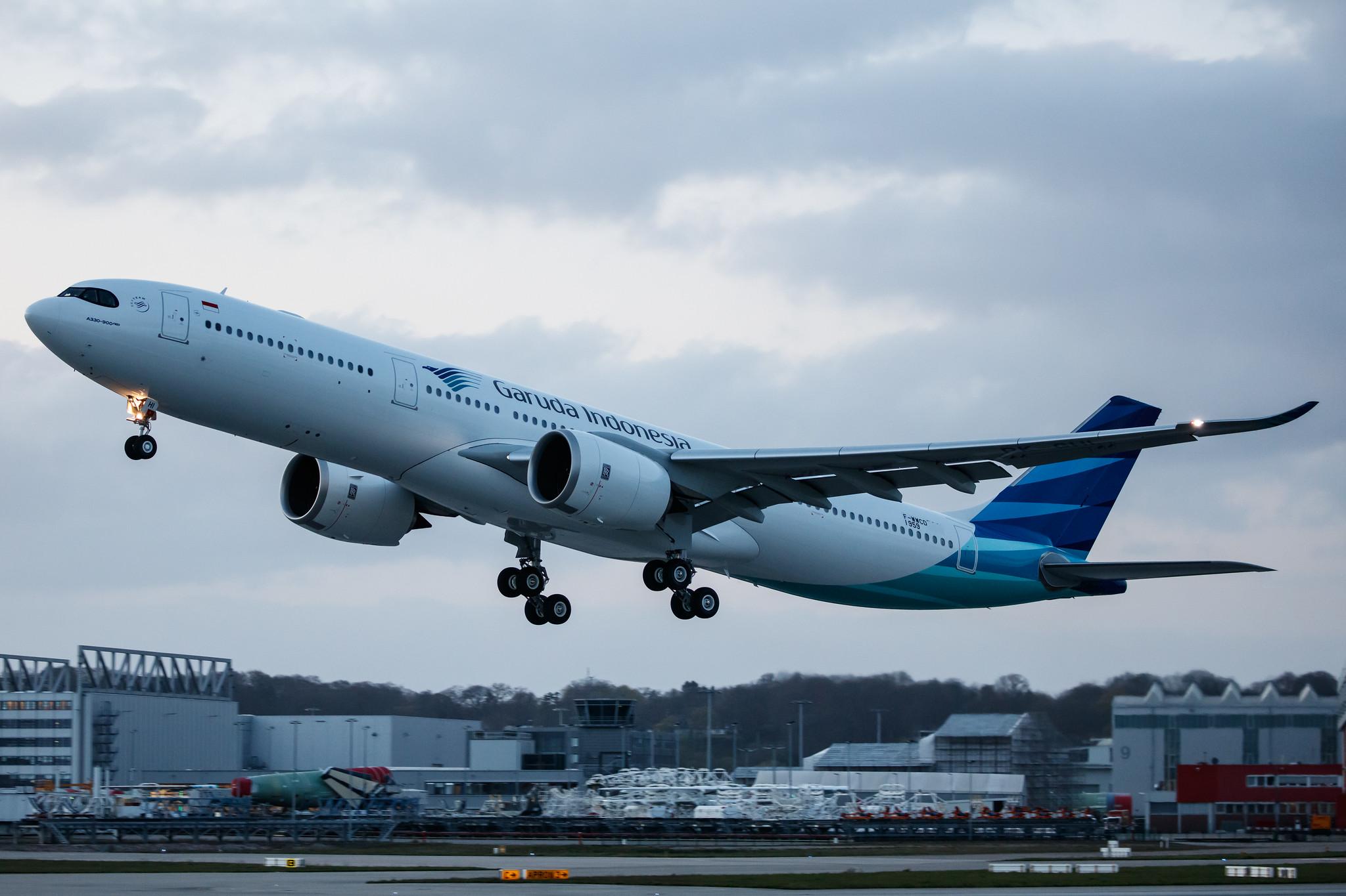 Hamburg Finkenwerder: Garuda Indonesia (GA / GIA) |  Airbus A330-941 A332 | F-WWCD (PK-GHI) | MSN 1959