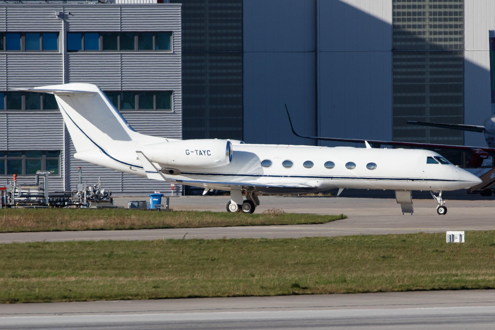 Hamburg Finkenwerder: TAG Aviation UK (/ VIP) | Operator: TAG Aviation |  Gulfstream G450 GLF4 | G-TAYC | MSN 4060
