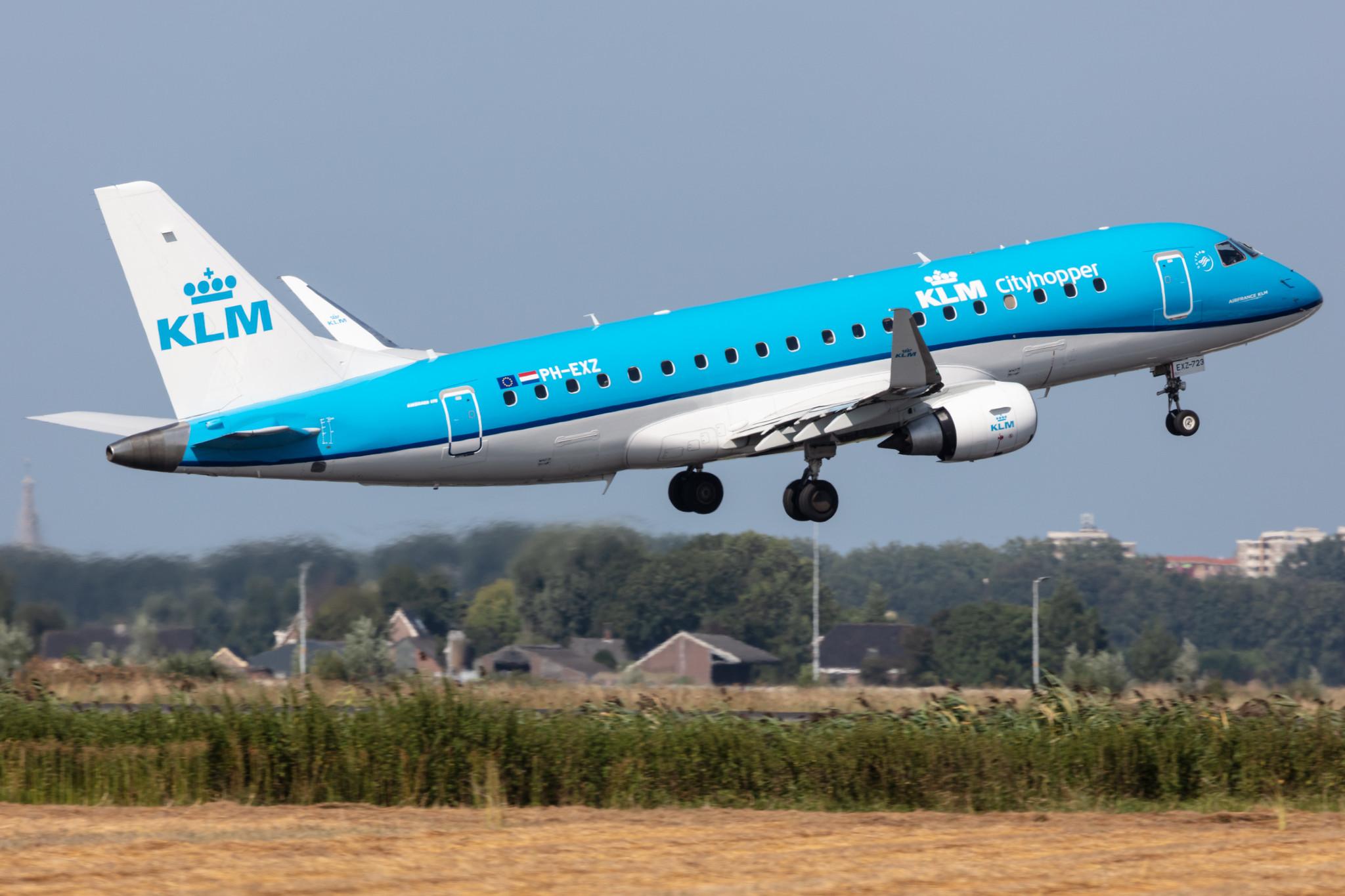 Amsterdam Schiphol: KLM (KL / KLM) | Operator: KLM Cityhopper |  Embraer E175STD E75L | PH-EXZ | MSN 17000723