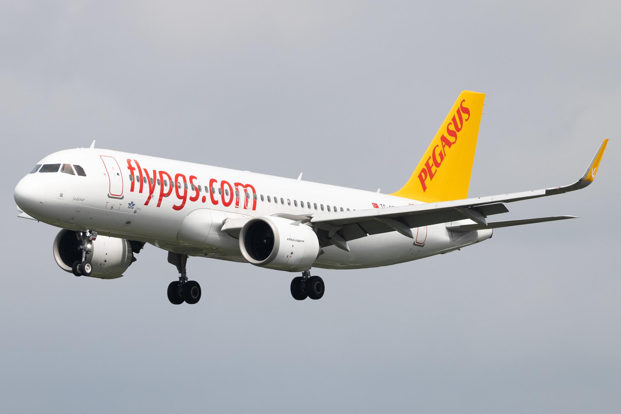 Hamburg Airport: Pegasus (PC / PGT) |  Airbus A320-251N A20N | TC-NCU | MSN 10404