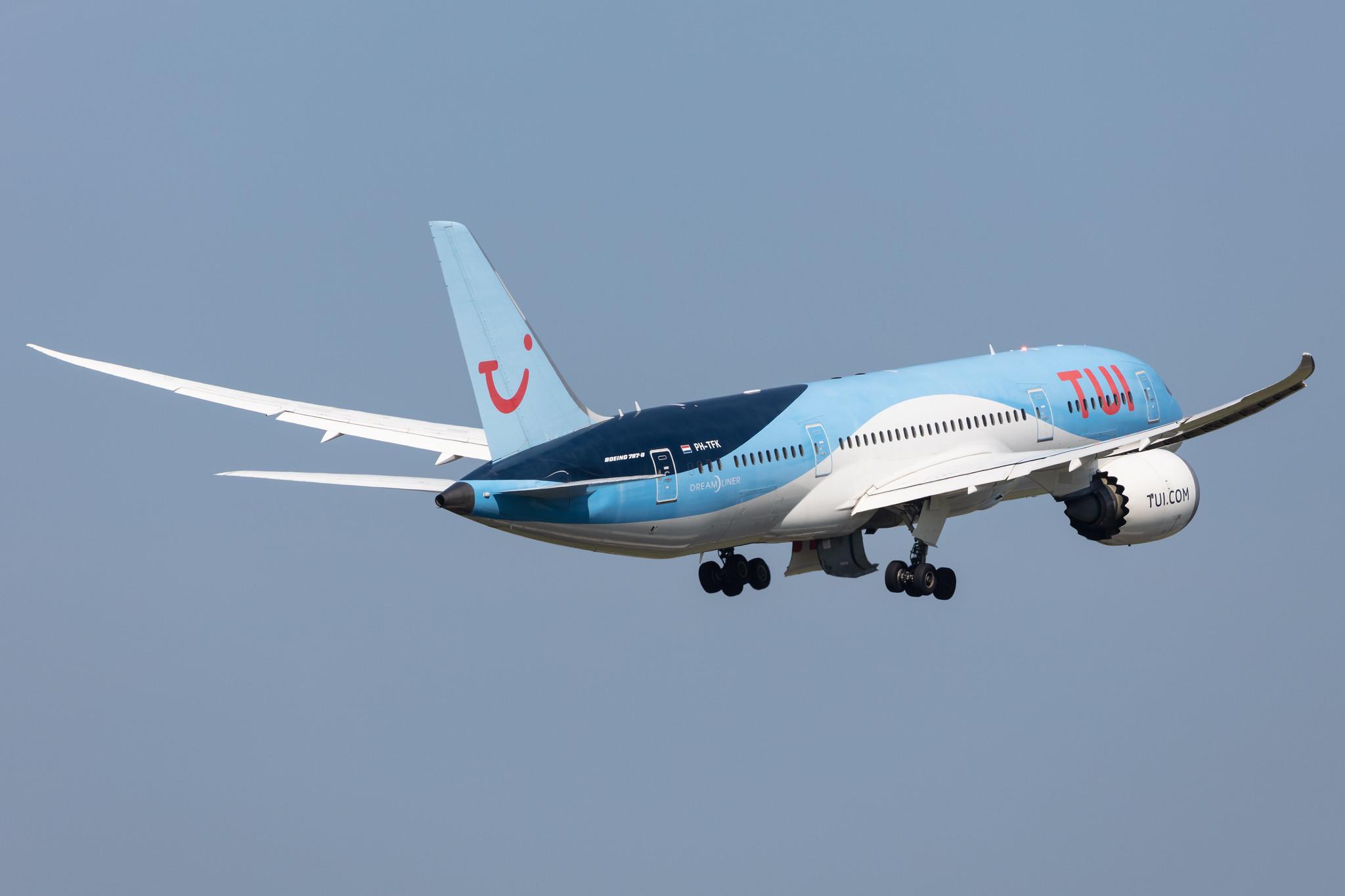 Amsterdam Schiphol: TUI (X3 / TUI) | Operator: TUI fly Netherlands |  Boeing 787-8 Dreamliner B788 | PH-TFK | MSN 36427