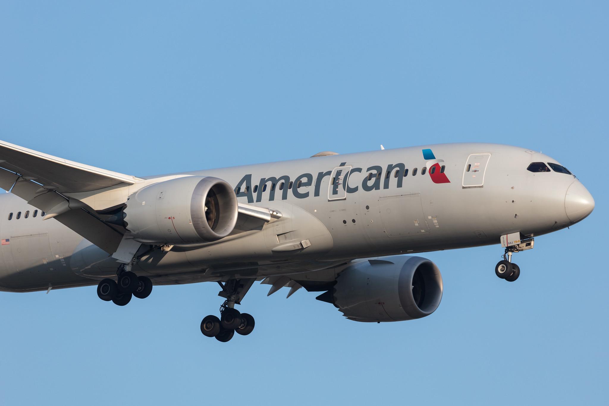 Amsterdam Schiphol: American Airlines (AA / AAL) |  Boeing 787-8 Dreamliner B788 | N808AN | MSN 40626