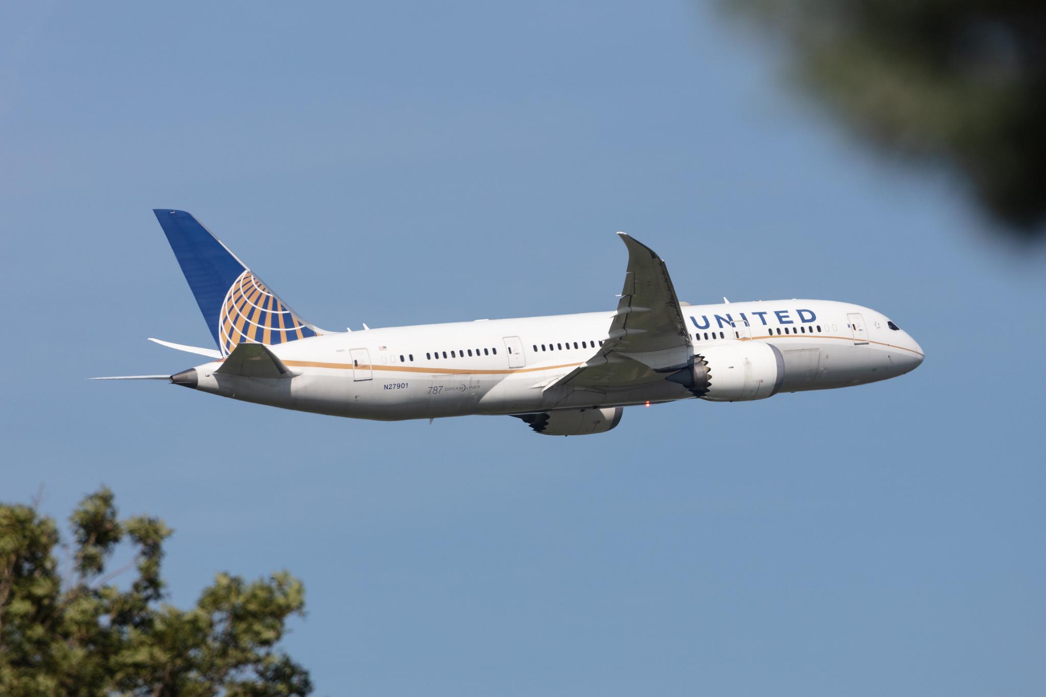 Amsterdam Schiphol: United Airlines (UA / UAL) |  Boeing 787-8 Dreamliner B788 | N27901 | MSN 34821
