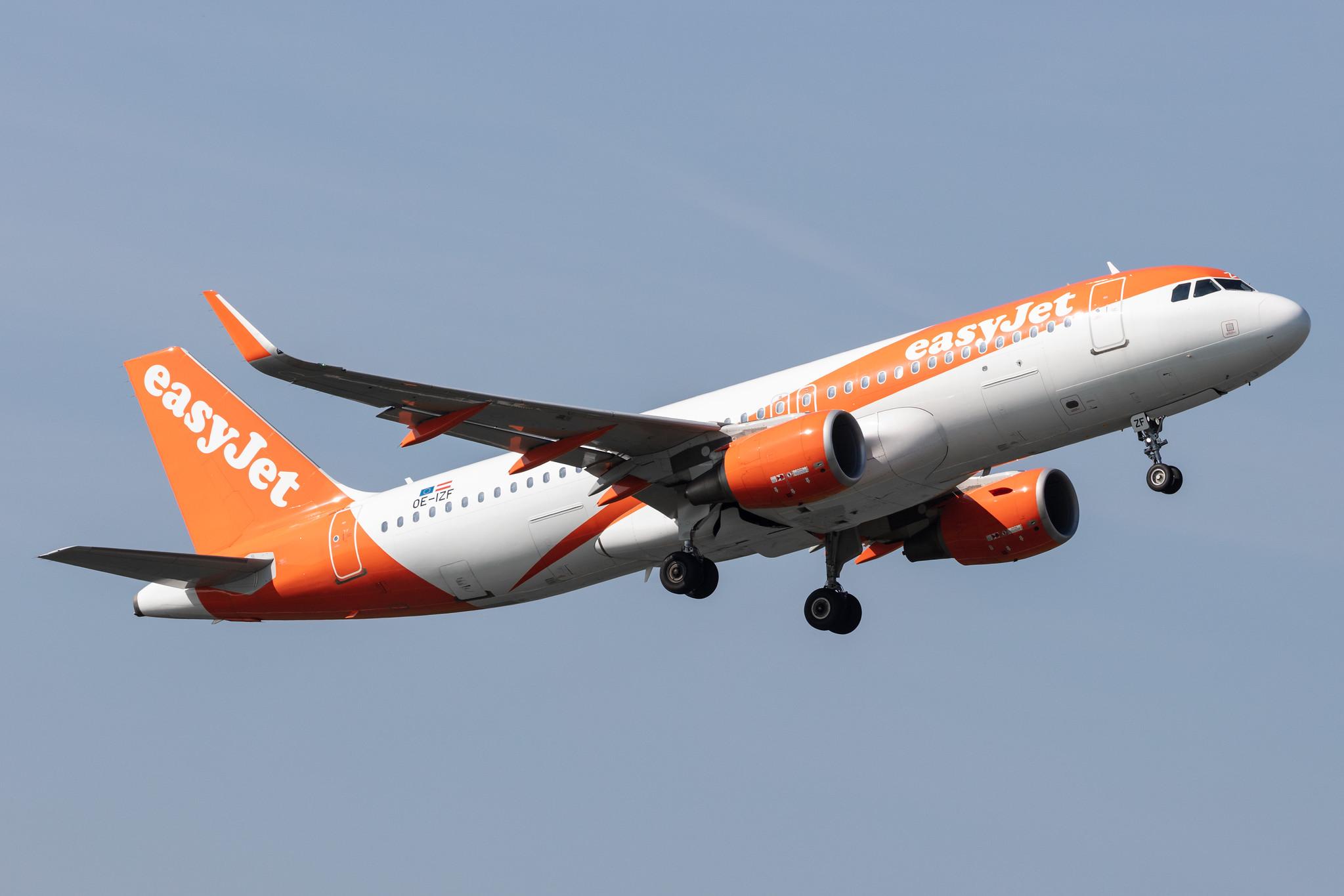 Amsterdam Schiphol: easyJet (U2 / EZY) | Operator: easyJet Europe |  Airbus A320-214 A320 | OE-IZF | MSN 6831