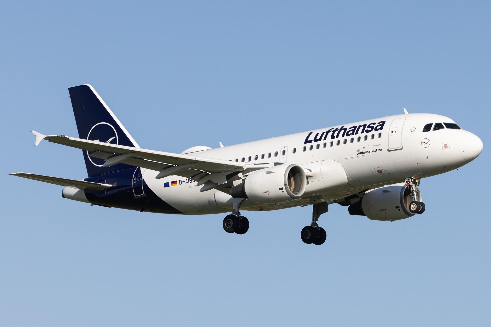 Hamburg Airport: Lufthansa (LH / DLH) | Operator: Lufthansa Cityline |  Airbus A319-112 A319 | D-AIBQ | MSN 2652