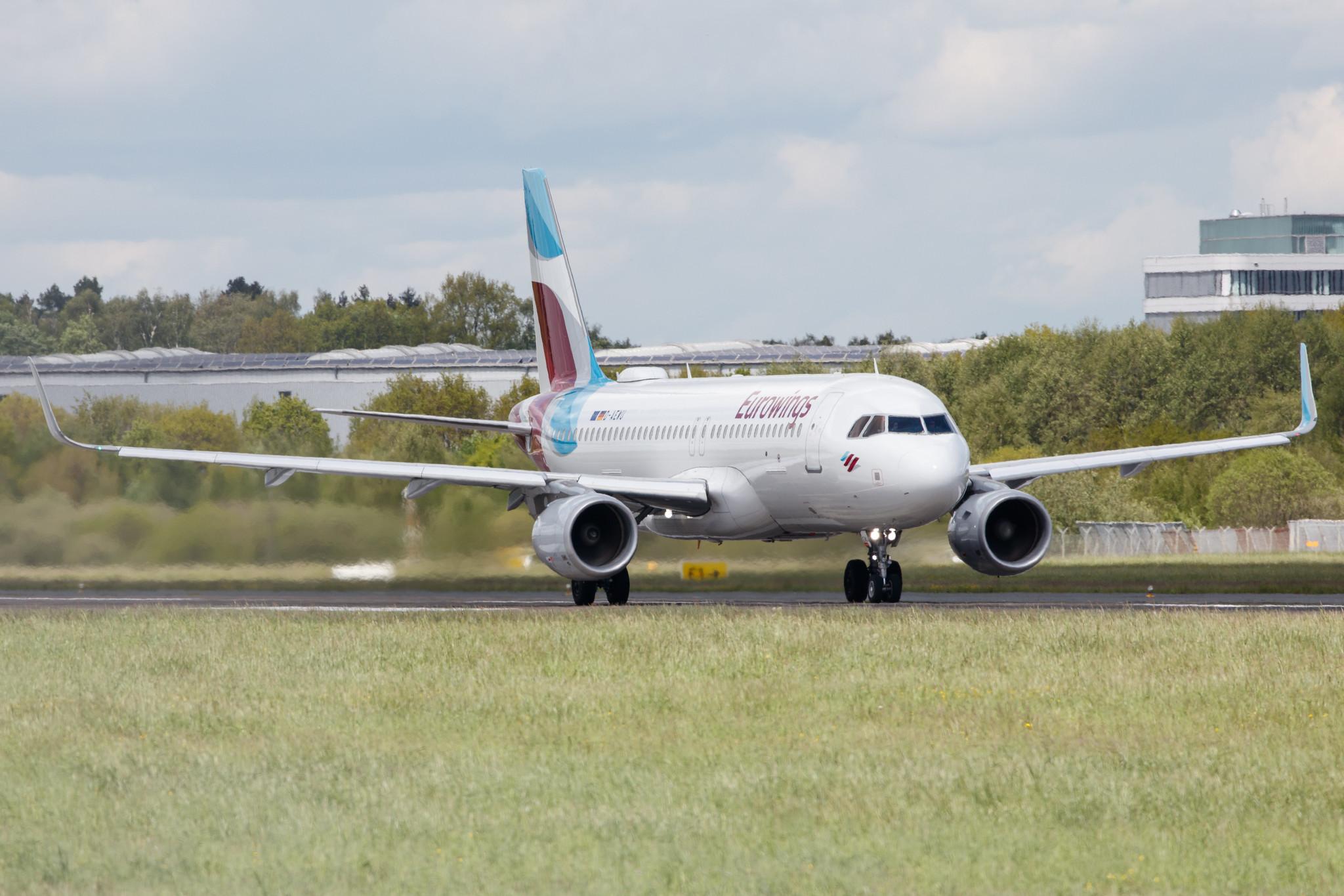 Hamburg Airport: Eurowings (EW / EWG) |  Airbus A320-214 A320 | D-AEWU | MSN 7513