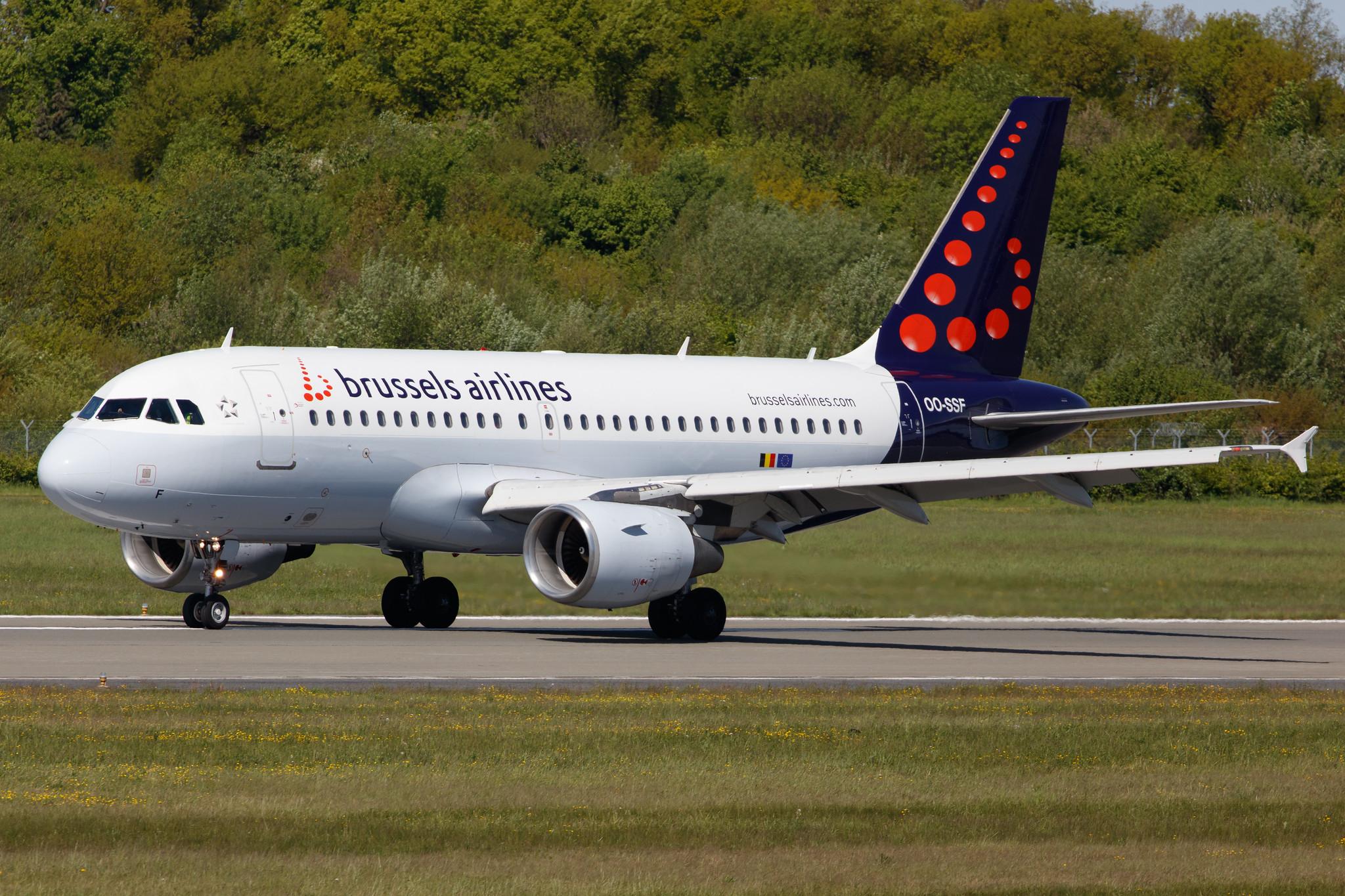 Hamburg Airport: Brussels Airlines (SN / BEL) |  Airbus A319-111 A319 | OO-SSF | MSN 2763