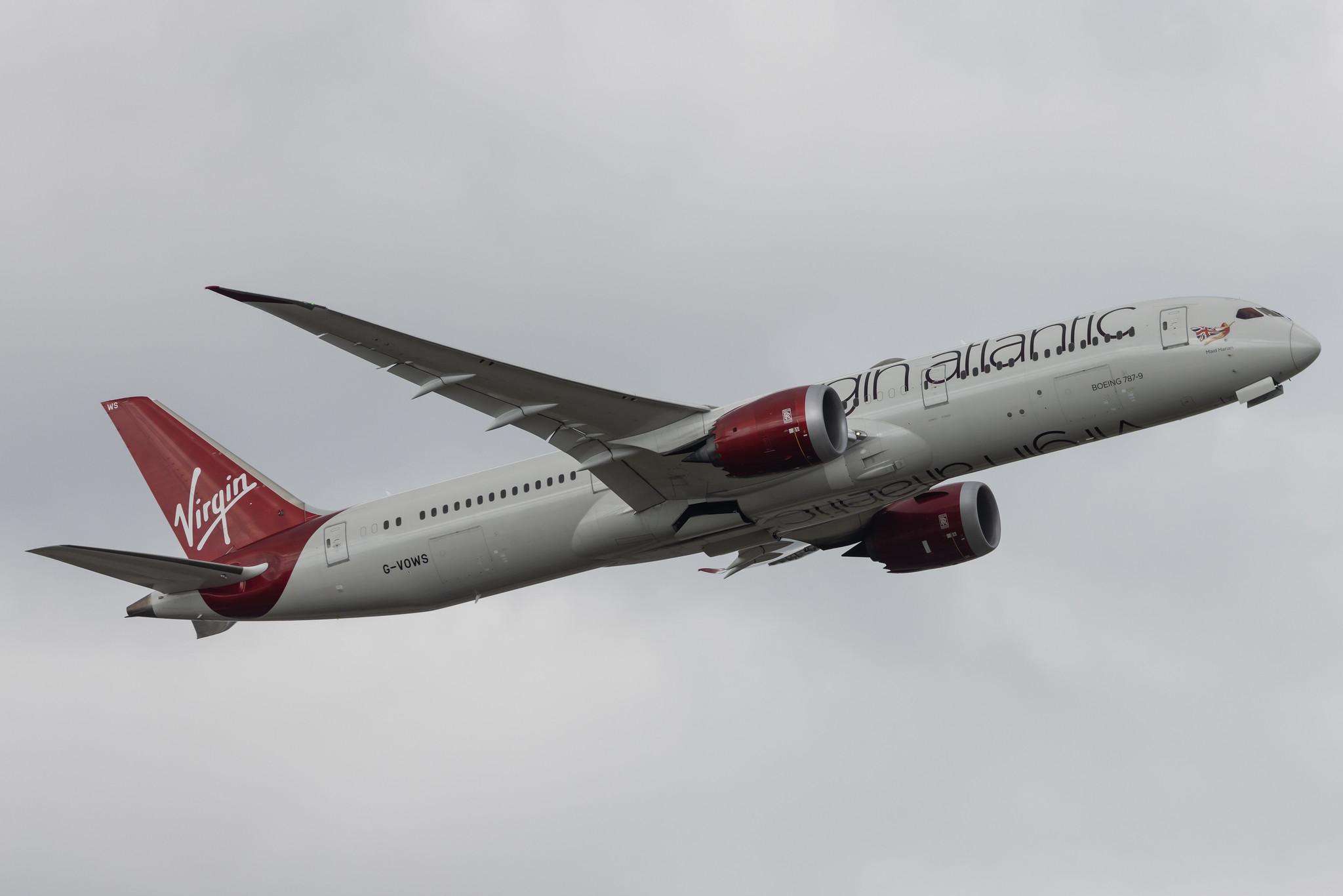 London Heathrow: Virgin Atlantic (VS / VIR) |  Boeing 787-9 Dreamliner B789 | G-VOWS | MSN 37974