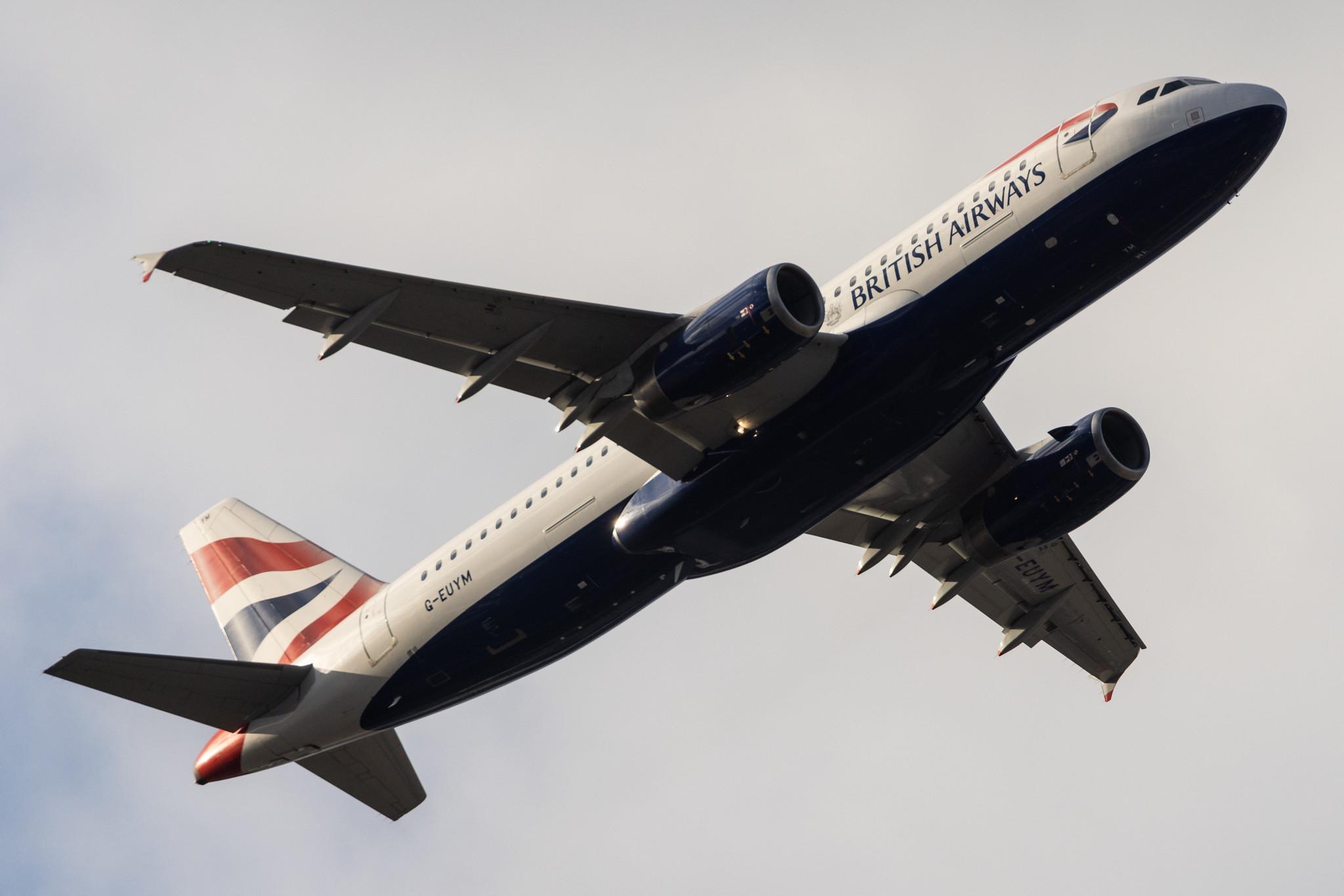 London Heathrow: British Airways (BA / BAW) |  Airbus A320-232 A320 | G-EUYS | MSN 5948