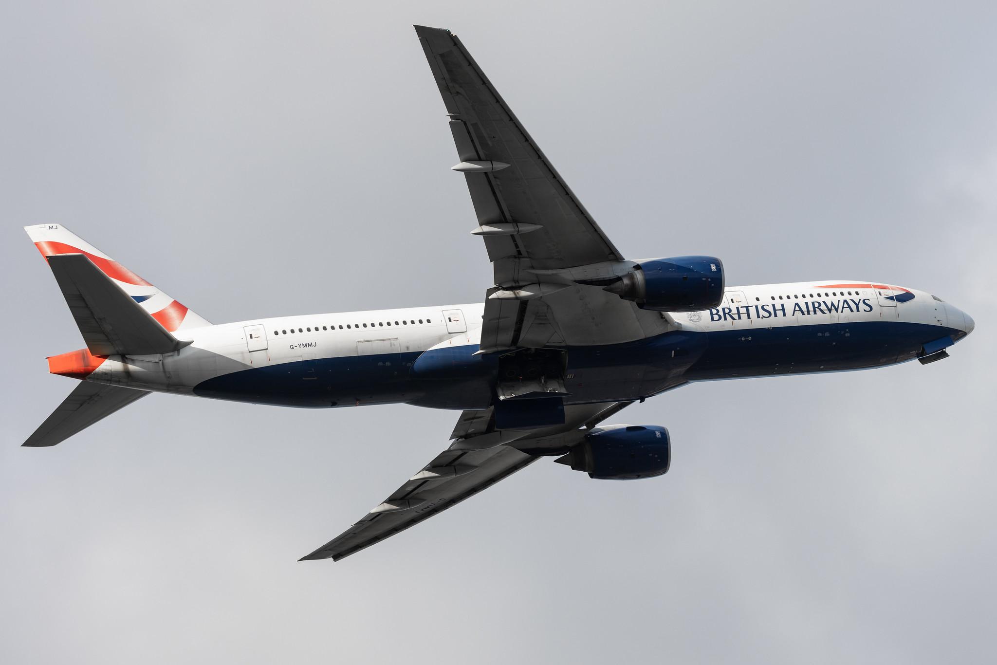 London Heathrow: British Airways (BA / BAW) |  Boeing 777-236(ER) B772 | G-YMMJ | MSN 30311
