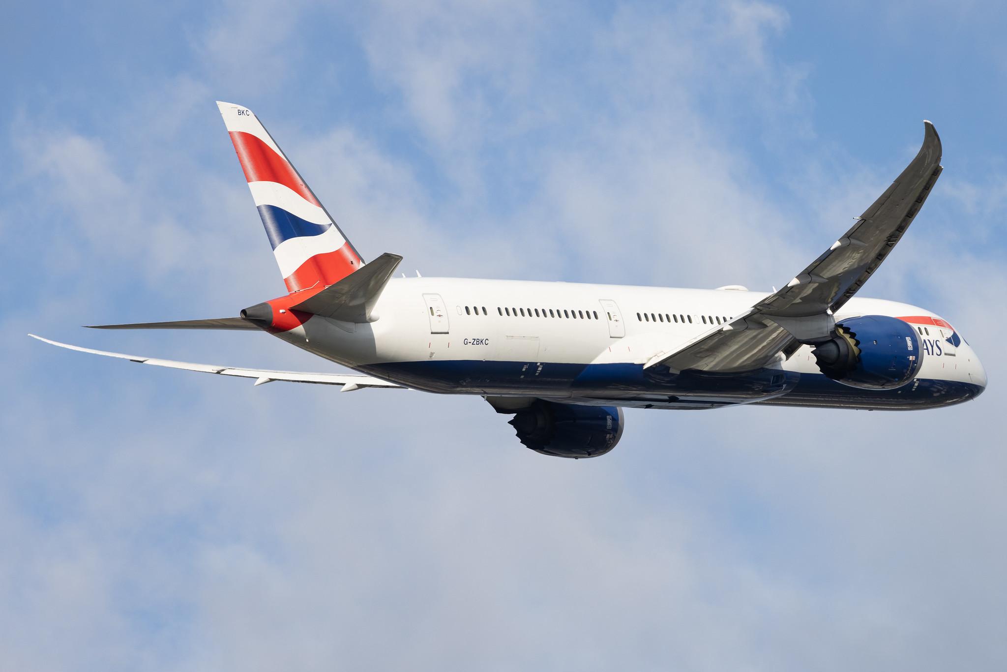 London Heathrow: British Airways (BA / BAW) |  Boeing 787-9 Dreamliner B789 | G-ZBKC | MSN 38621