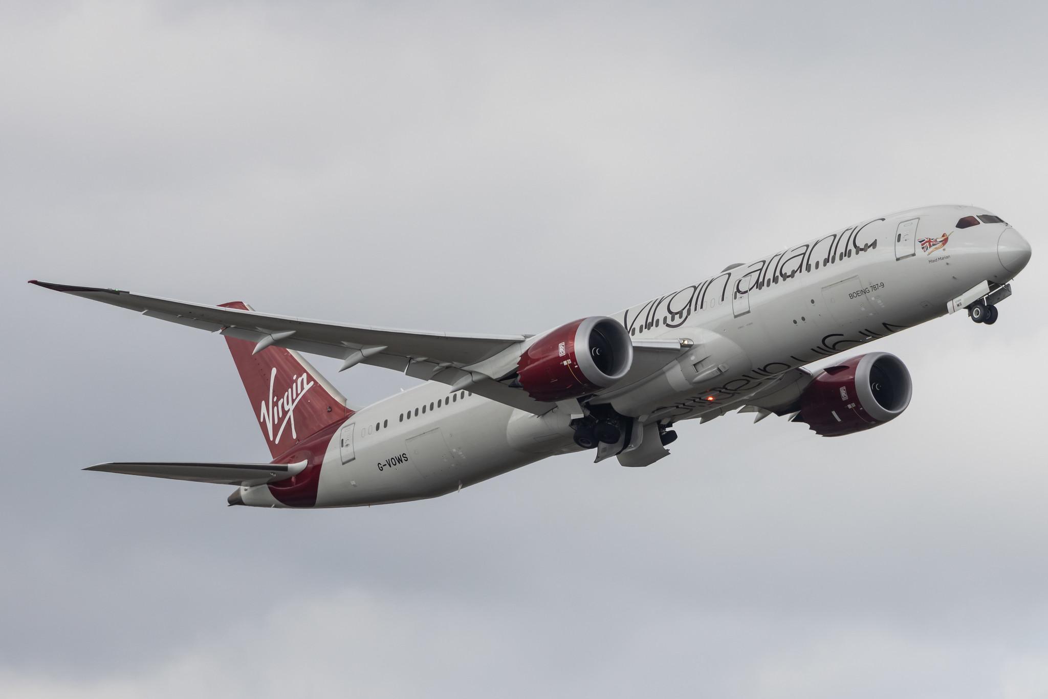 London Heathrow: Virgin Atlantic (VS / VIR) |  Boeing 787-9 Dreamliner B789 | G-VOWS | MSN 37974
