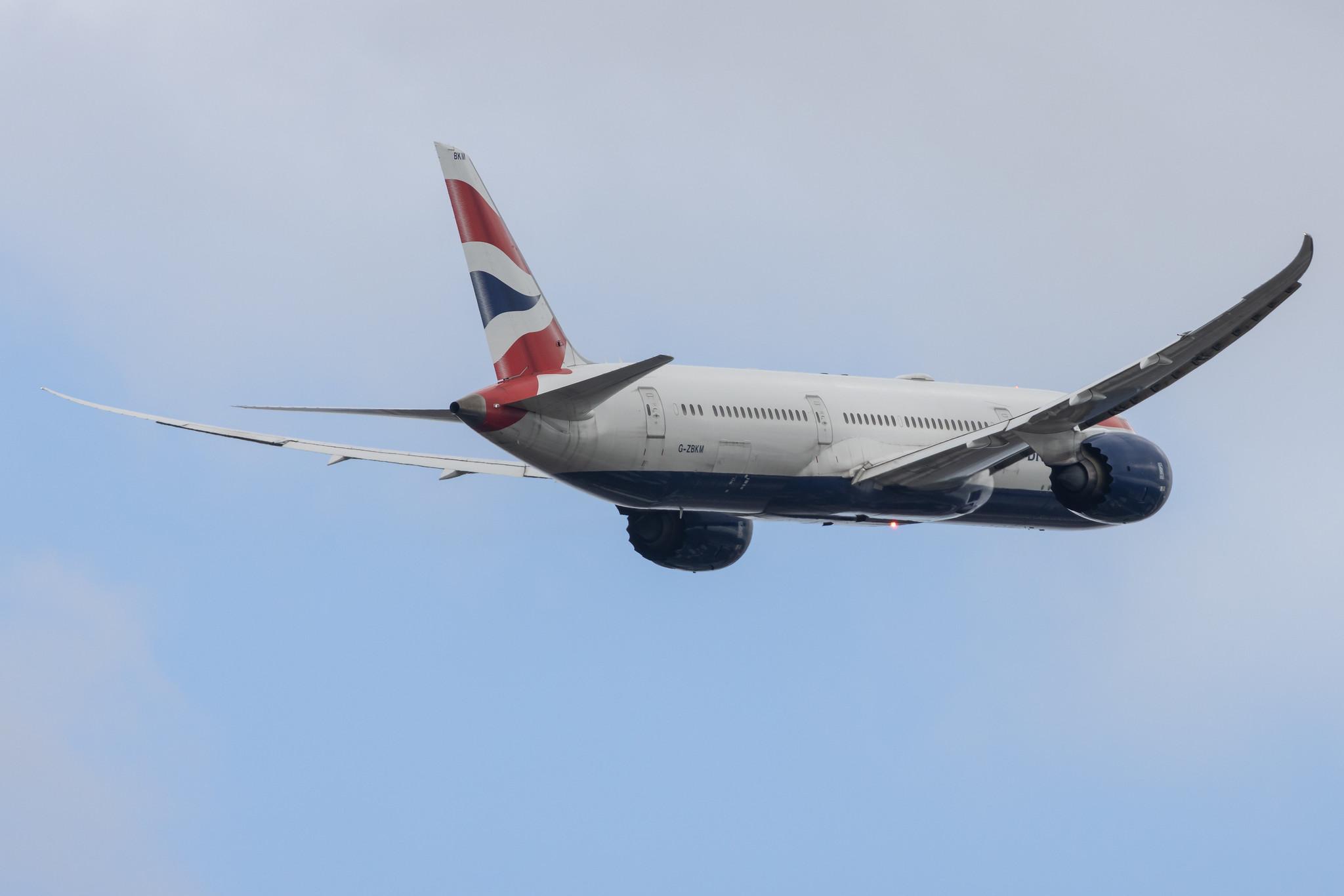 London Heathrow: British Airways (BA / BAW) |  Boeing 787-9 Dreamliner B789 | G-ZBKM | MSN 38629