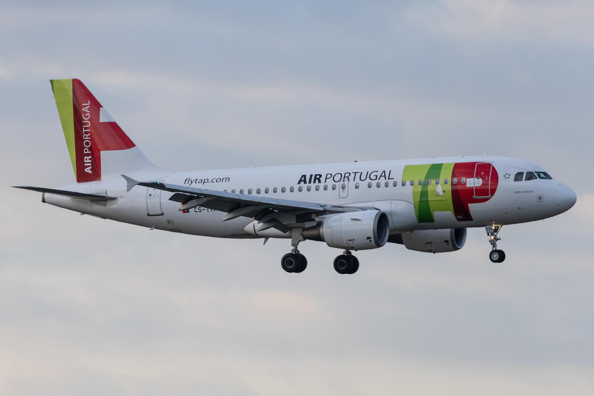 London Heathrow: TAP Air Portugal (TP / TAP) |  Airbus A319-111 A319 | CS-TTP | MSN 1165