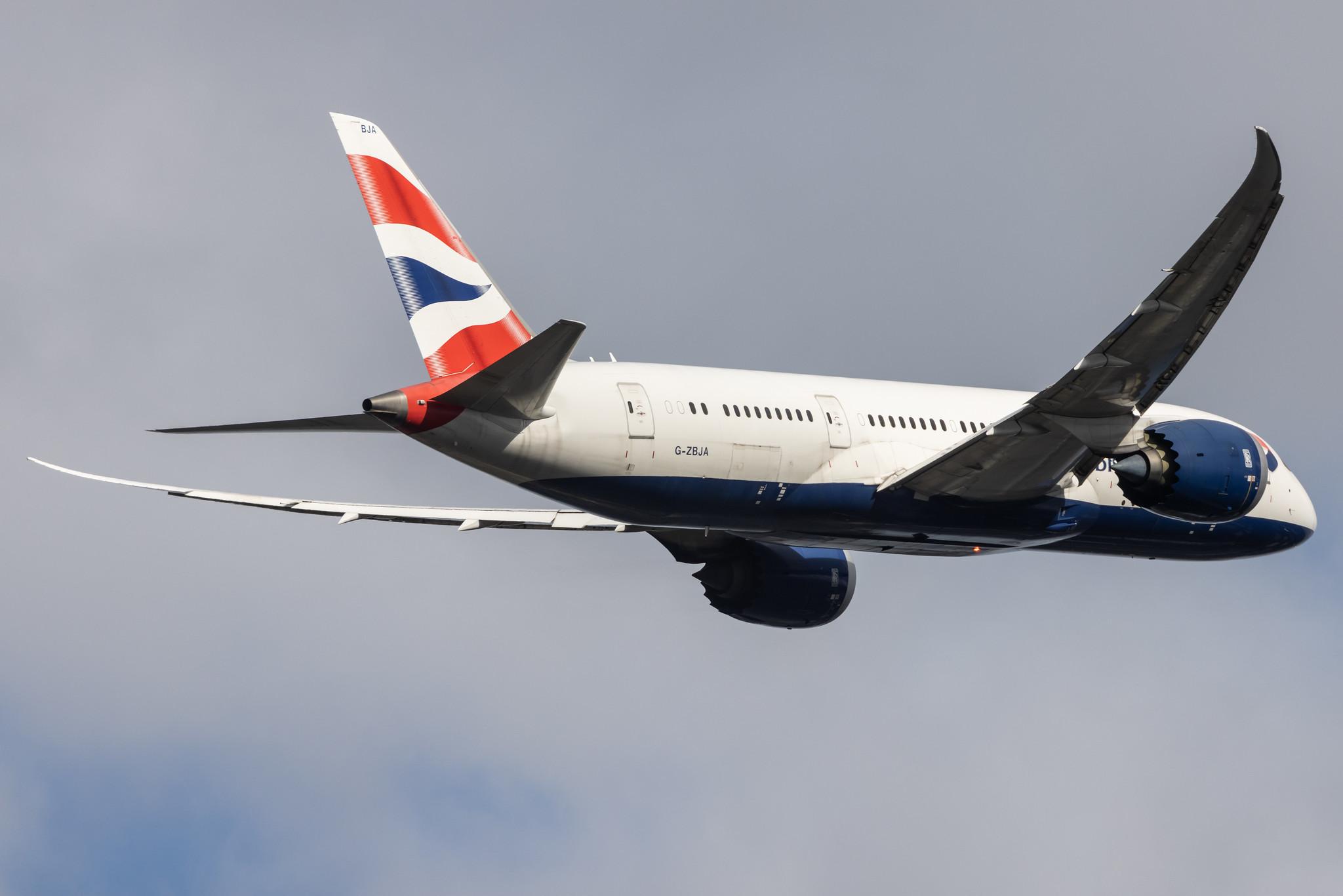 London Heathrow: British Airways (BA / BAW) |  Boeing 787-8 Dreamliner B788 | G-ZBJA | MSN 38609