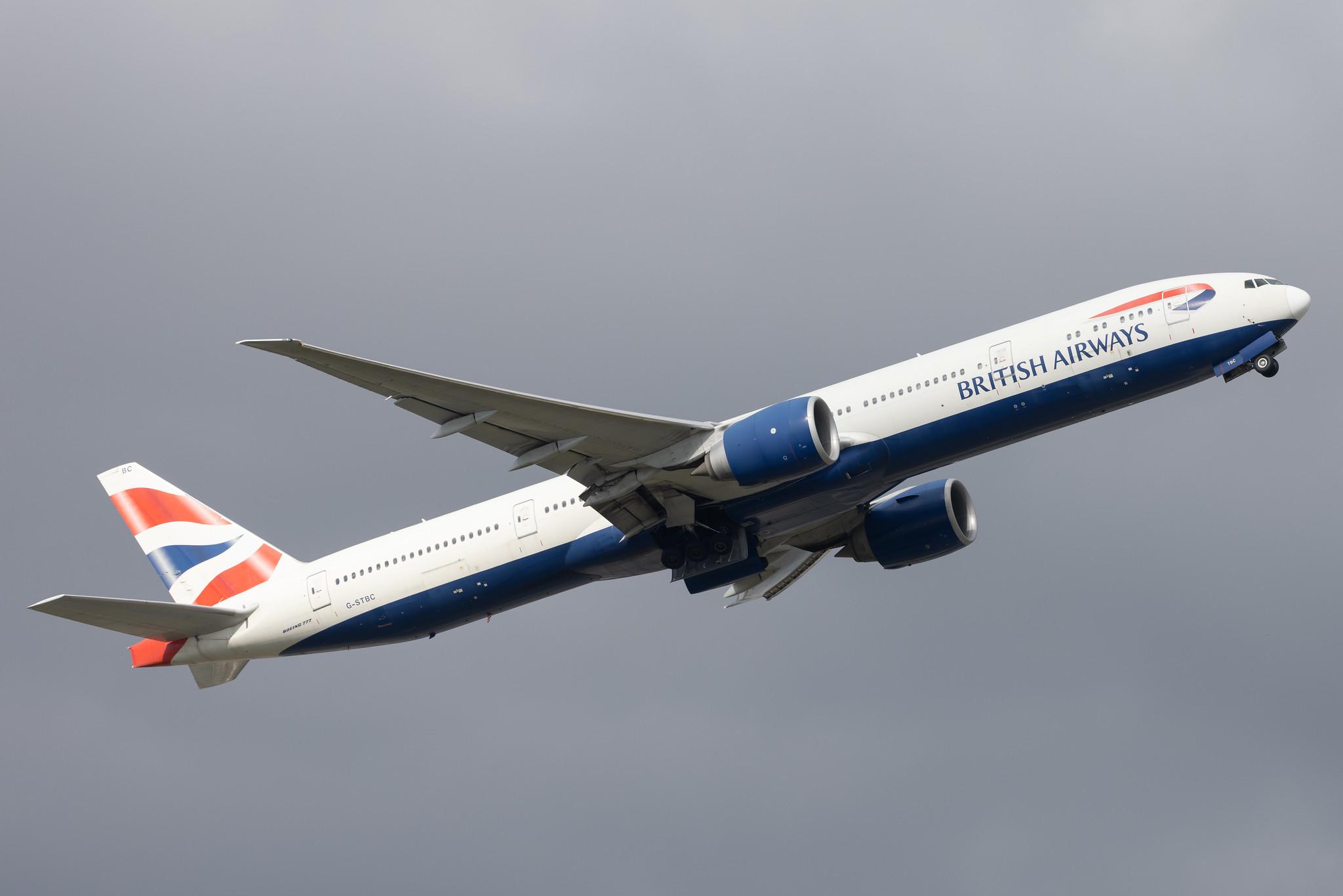 London Heathrow: British Airways (BA / BAW) |  Boeing 777-36N(ER)  B77W | G-STBC | MSN 38287