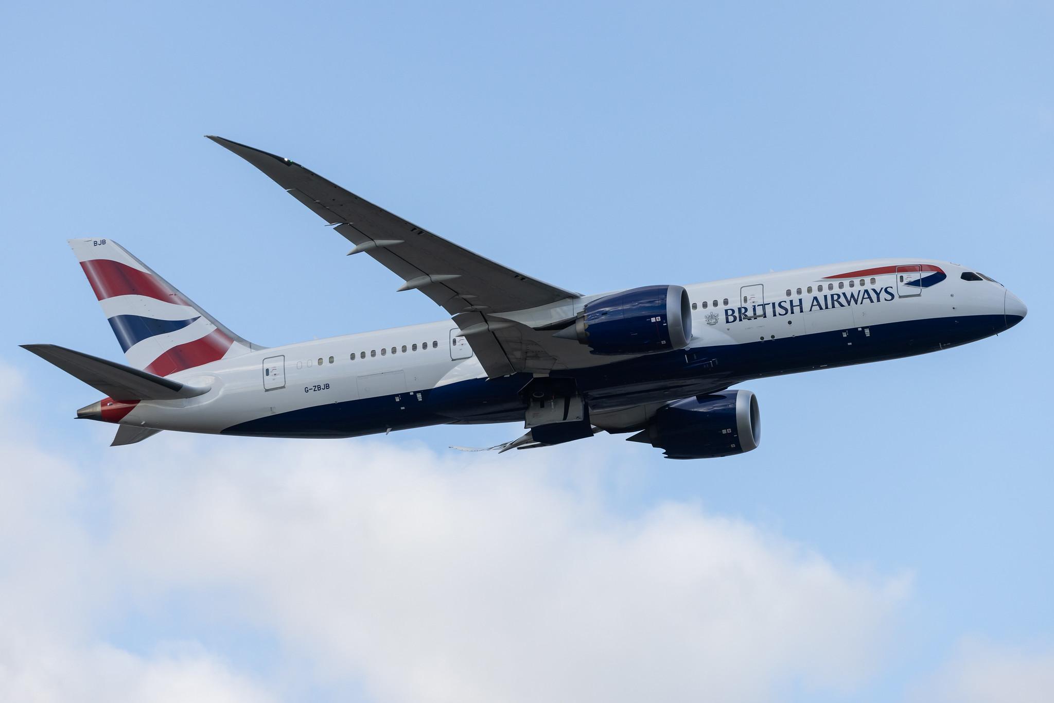 London Heathrow: British Airways (BA / BAW) |  Boeing 787-8 Dreamliner B788 | G-ZBJB | MSN 38610