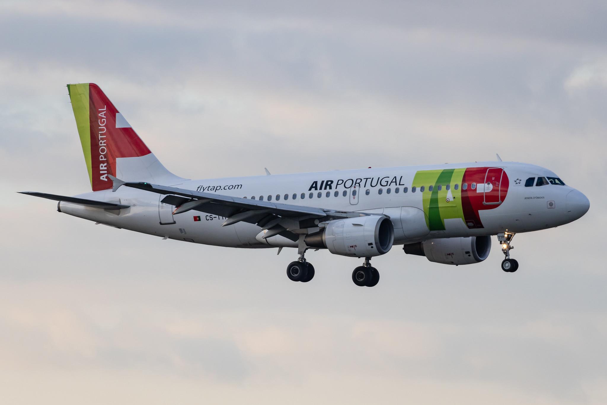 London Heathrow: TAP Air Portugal (TP / TAP) |  Airbus A319-111 A319 | CS-TTP | MSN 1165