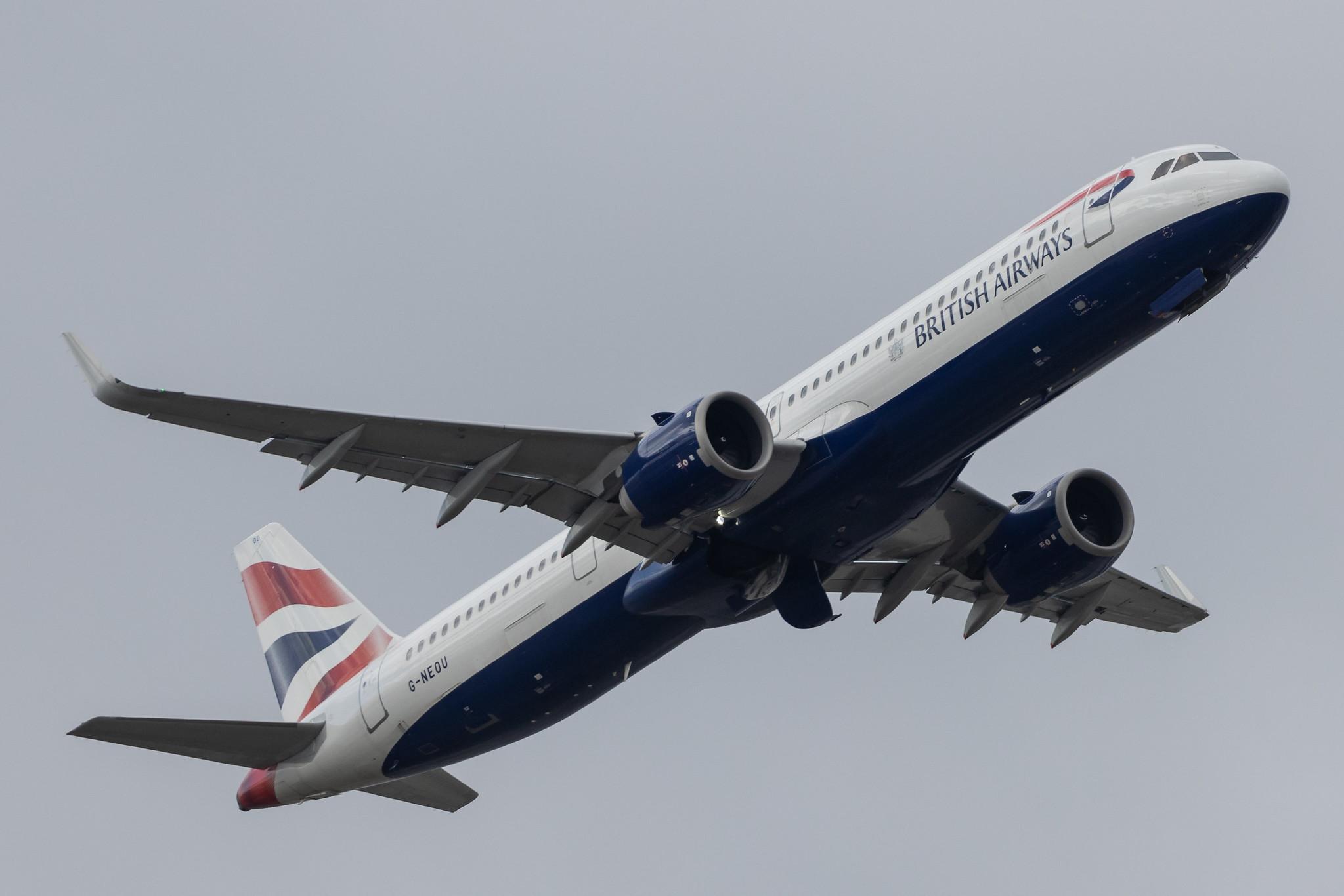 London Heathrow: British Airways (BA / BAW) |  Airbus A321-251NX A21N | G-NEOU | MSN 8804