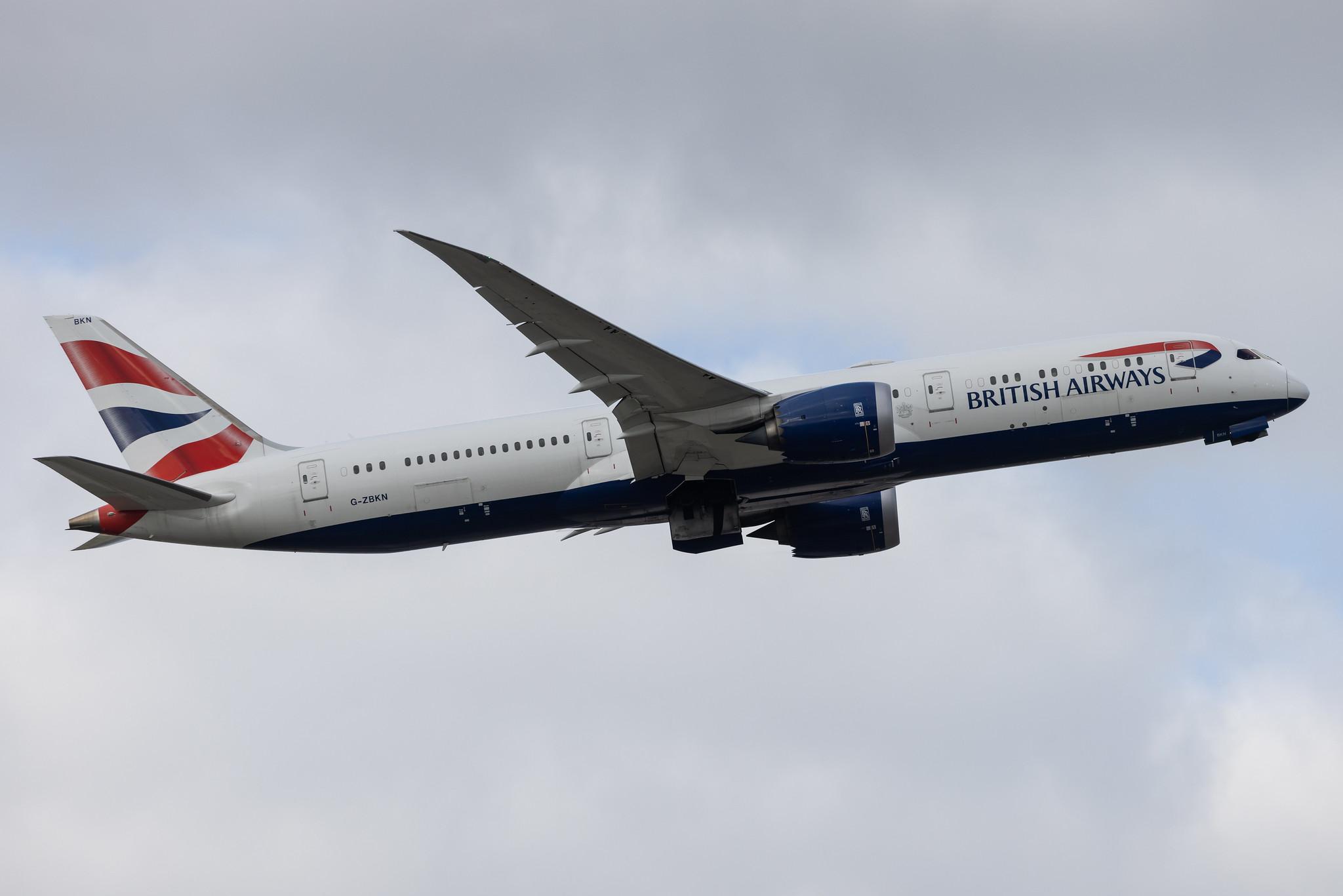 London Heathrow: British Airways (BA / BAW) |  Boeing 787-9 Dreamliner B789 | G-ZBKN | MSN 38630
