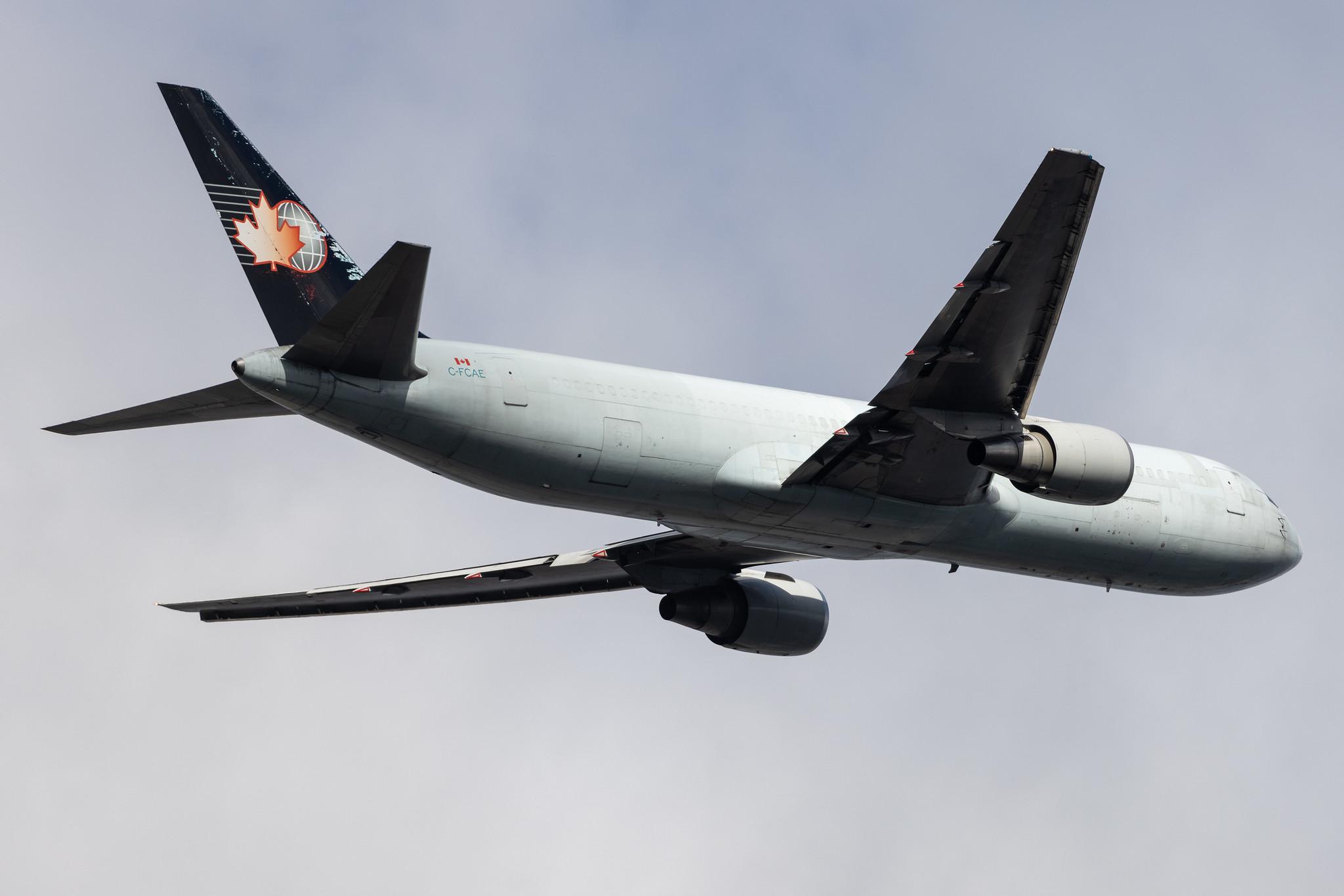 London Heathrow: Cargojet Airways (W8 / CJT) |  Boeing 767-375(ER)(BDSF) B763 | C-FCAE | MSN 24083
