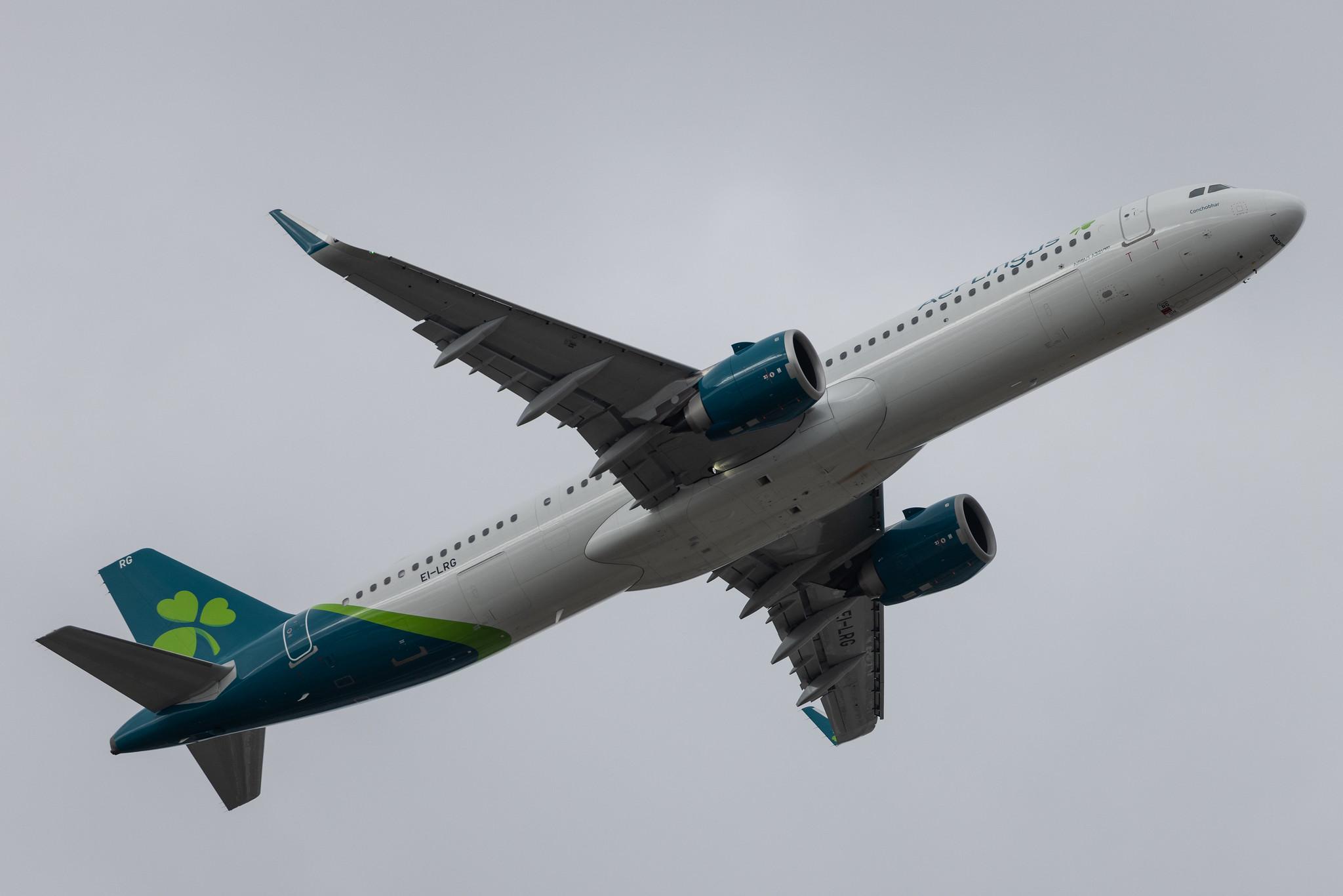 London Heathrow: Aer Lingus (EI / EIN) |  Airbus A321-253NX A21N | EI-LRG | MSN 10291