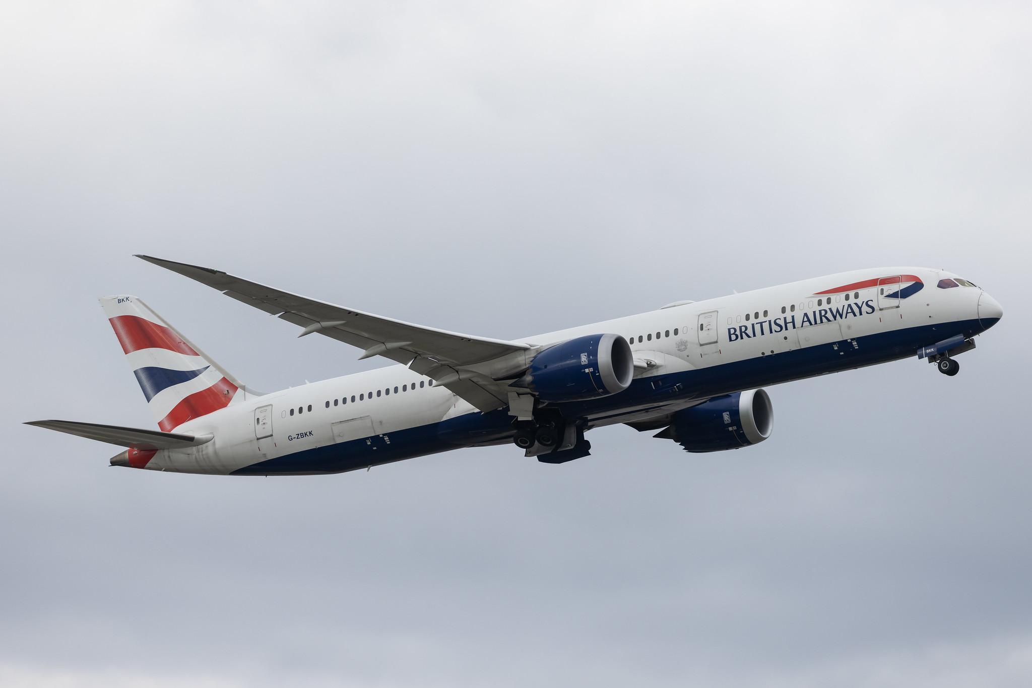 London Heathrow: British Airways (BA / BAW) |  Boeing 787-9 Dreamliner B789 | G-ZBKK | MSN 38627