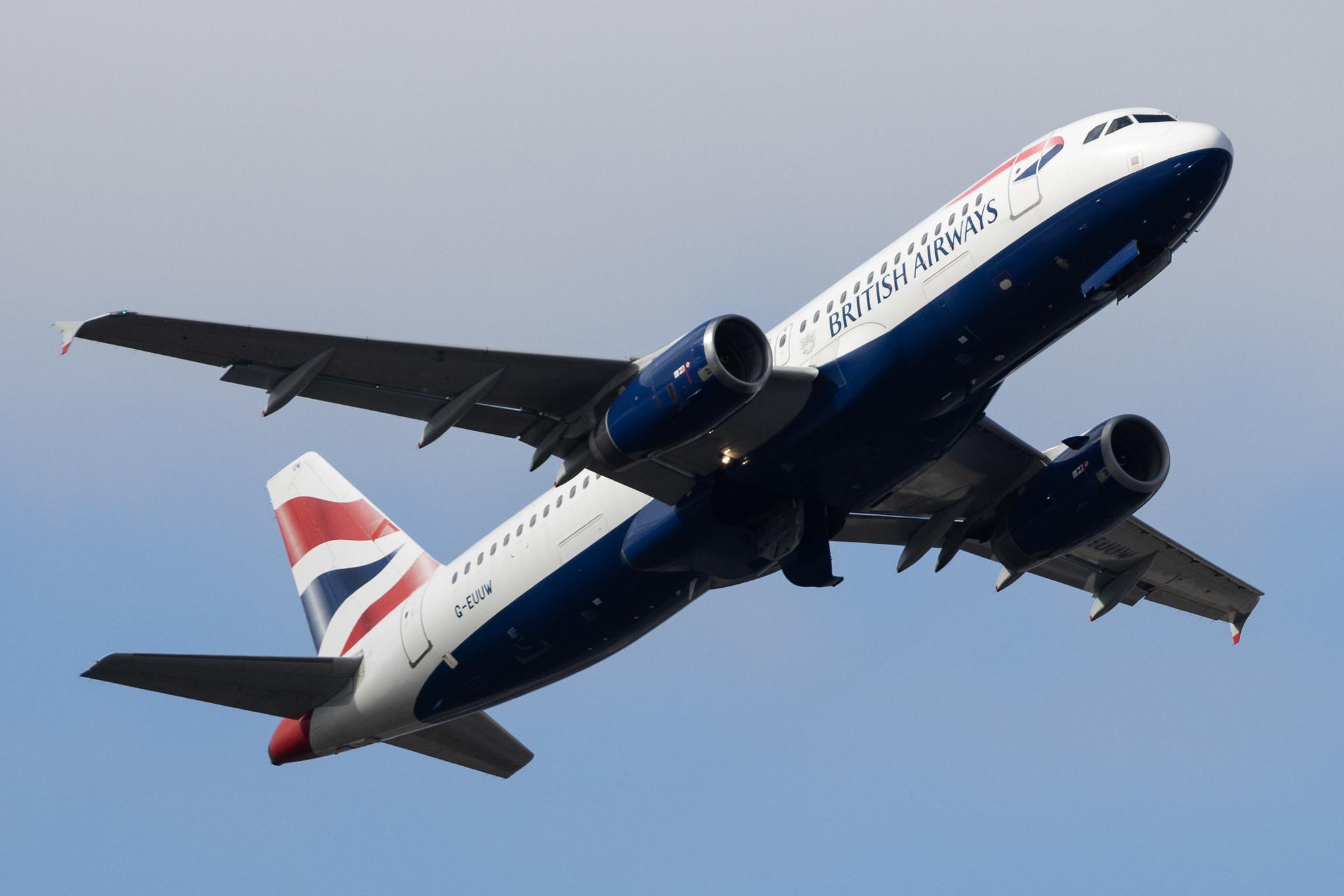 London Heathrow: British Airways (BA / BAW) |  Airbus A320-232 A320 | G-EUUW | MSN 3499