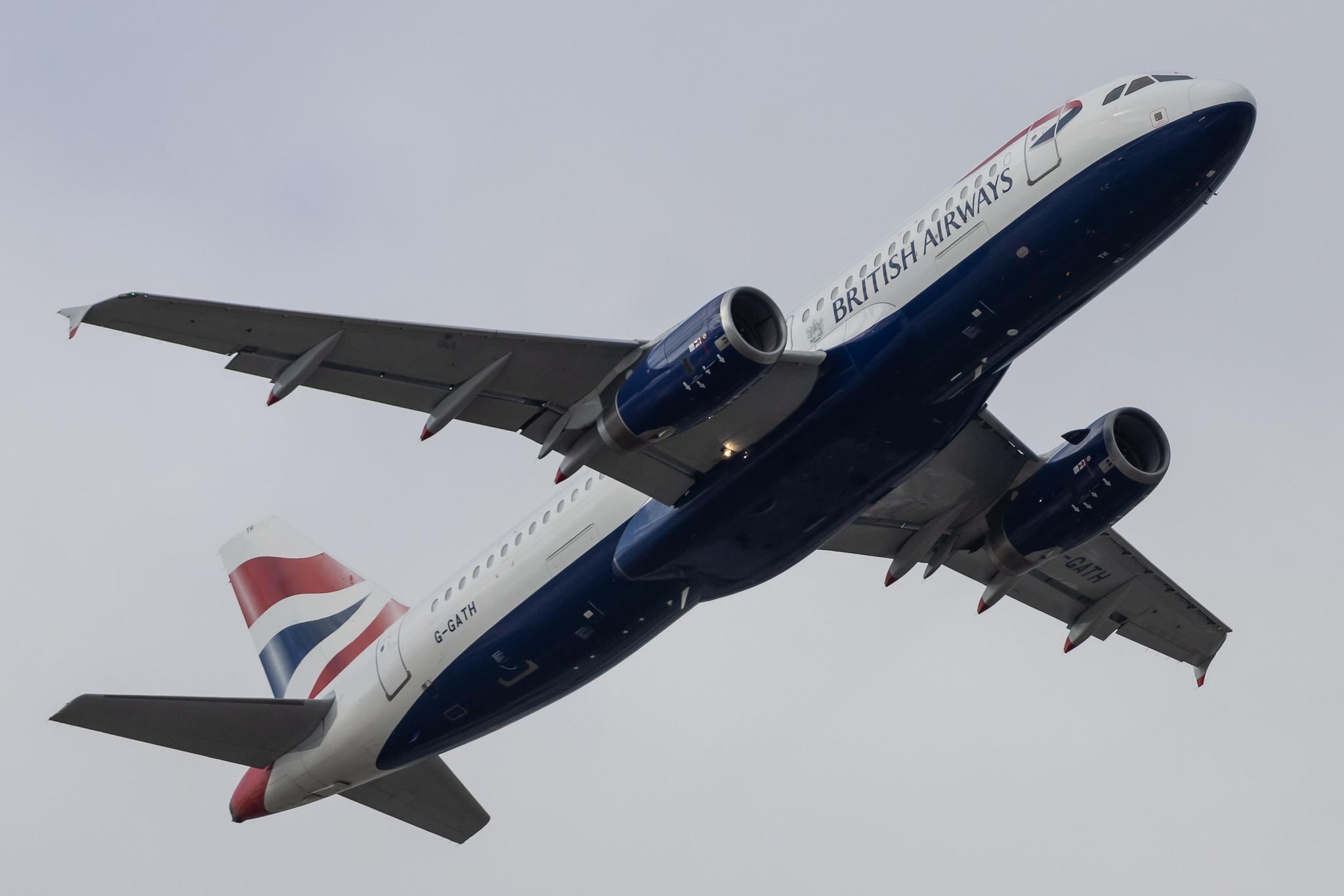 London Heathrow: British Airways (BA / BAW) |  Airbus A320-232 A320 | G-GATH | MSN 1482