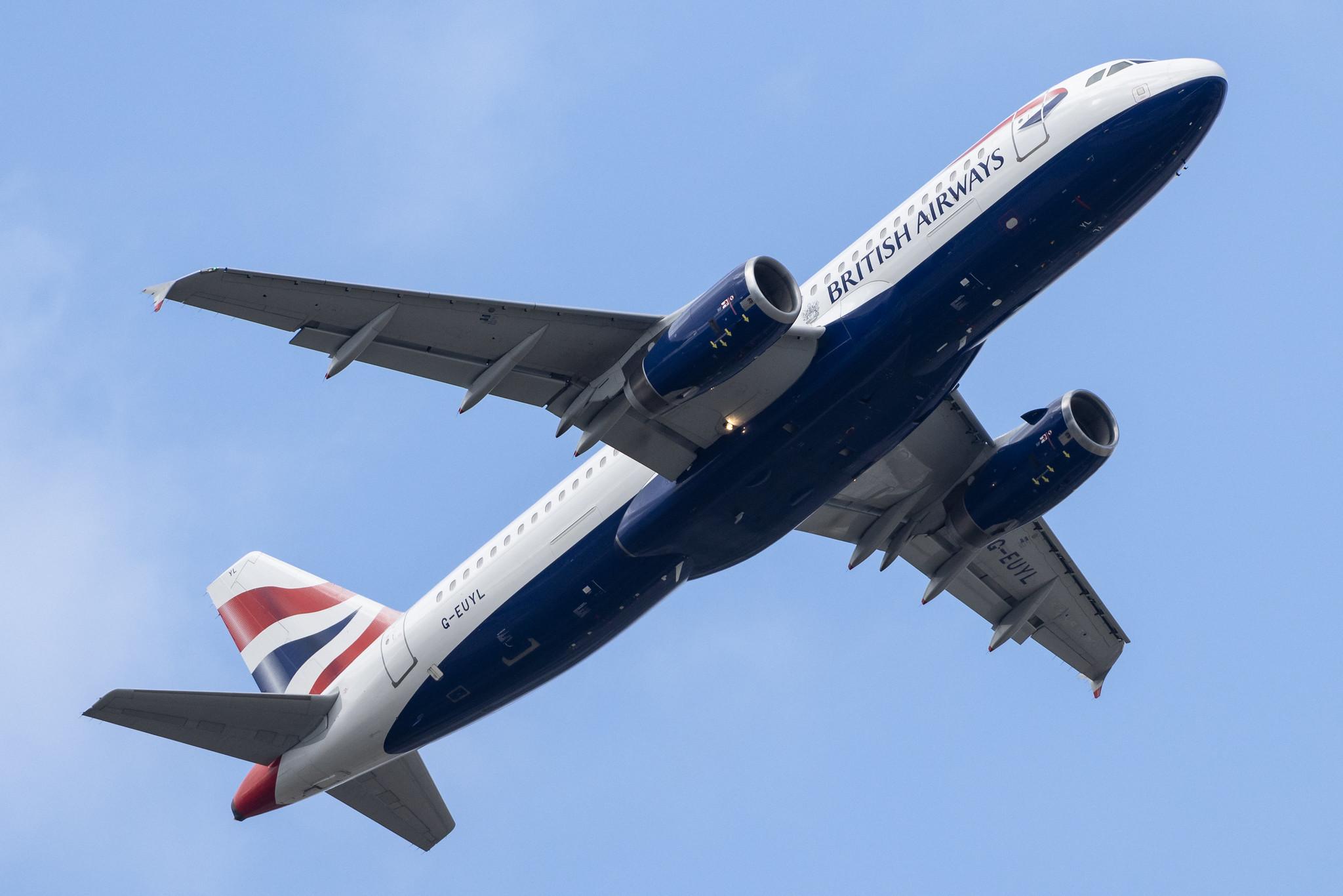London Heathrow: British Airways (BA / BAW) |  Airbus A320-232 A320 | G-EUYL | MSN 4725