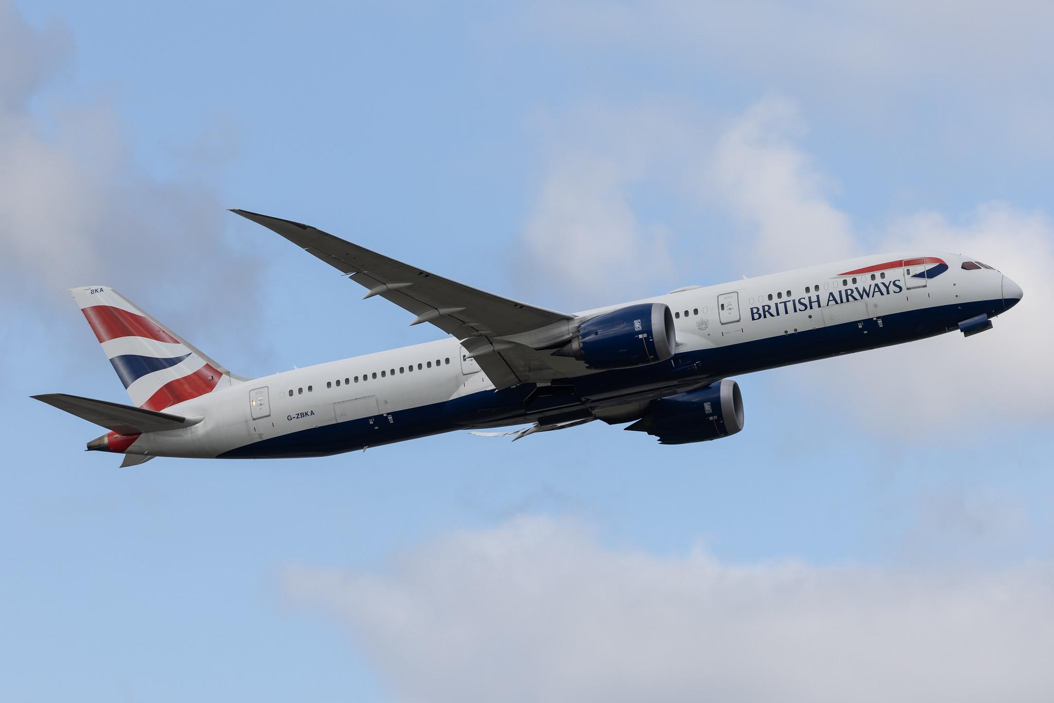 London Heathrow: British Airways (BA / BAW) |  Boeing 787-9 Dreamliner B789 | G-ZBKA | MSN 38616