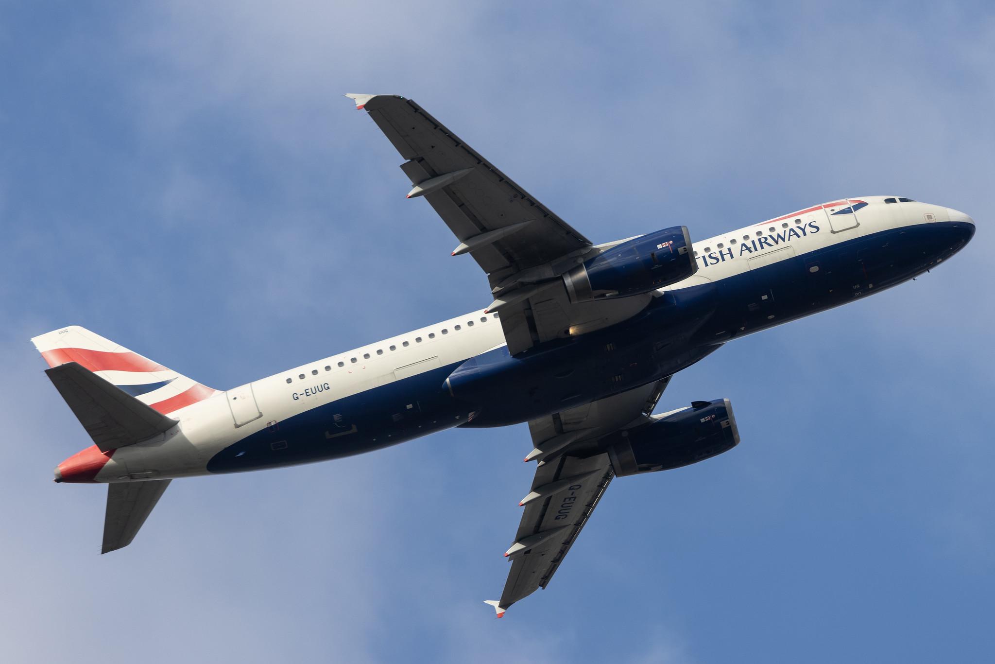 London Heathrow: British Airways (BA / BAW) |  Airbus A320-232 A320 | G-EUUG | MSN 1812