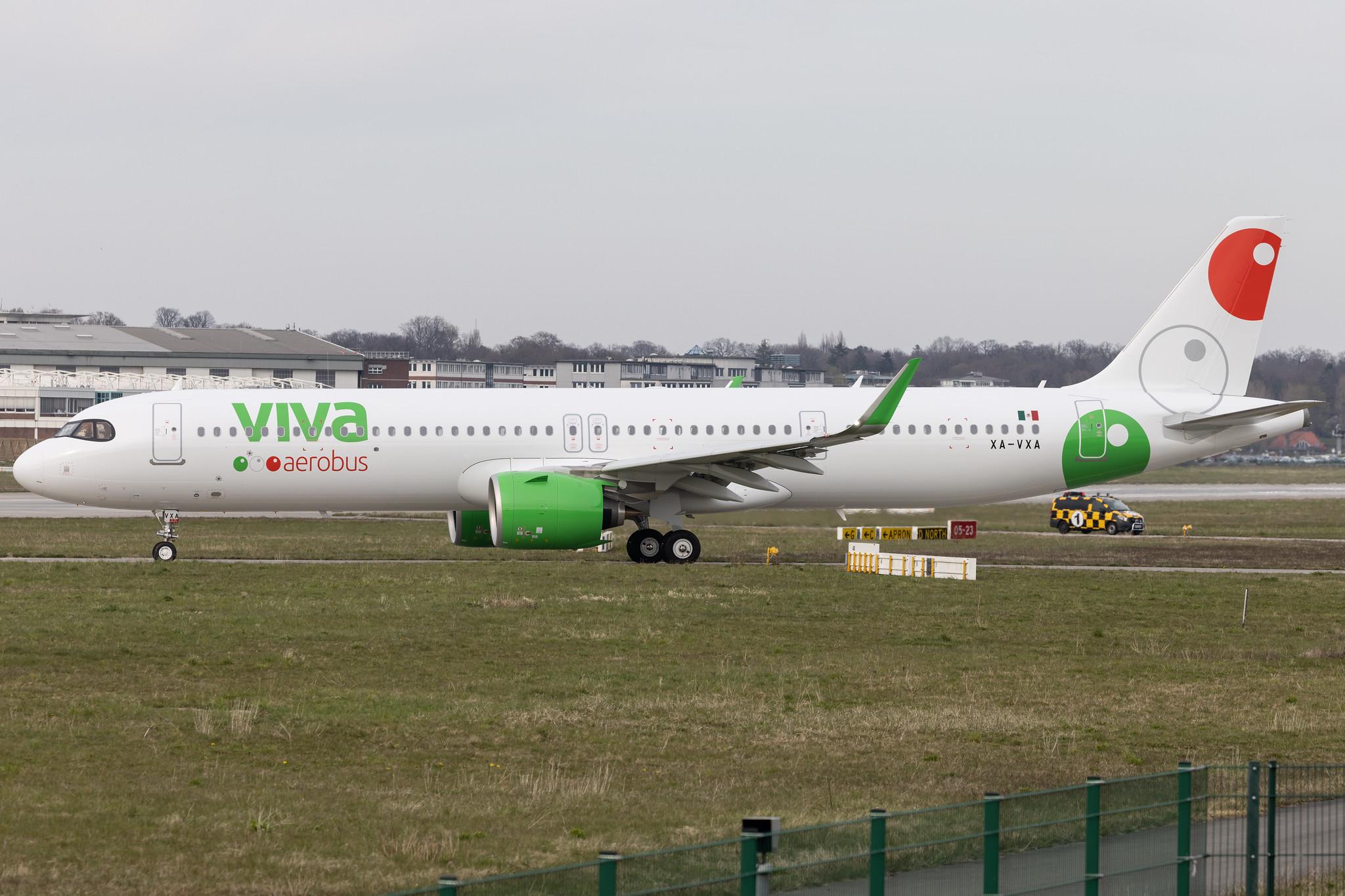 Hamburg Finkenwerder: Viva Aerobus (VB / VIV) |  Airbus A321-271NX A21N | XA-VXA | MSN 10742