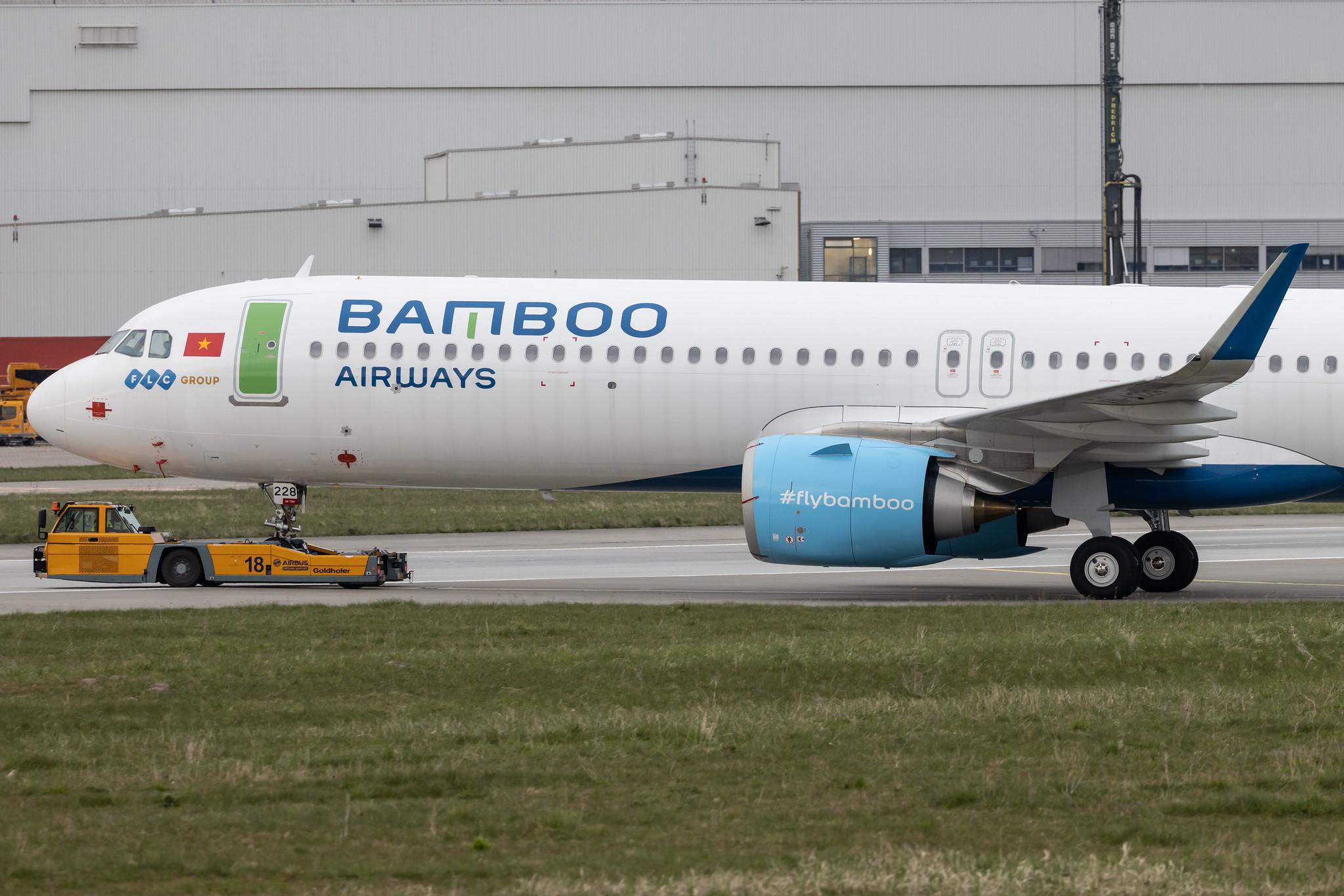 Hamburg Finkenwerder: Bamboo Airways (QH / BAV) |  Airbus A321-251NX A21N | D-AVYG | MSN 10284