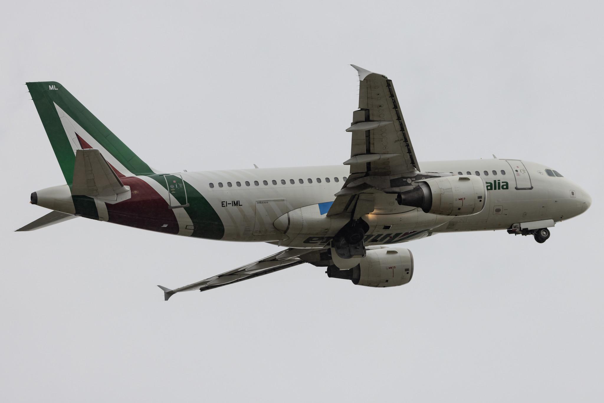 Hamburg Airport: ITA Airways (AZ / ITY) | Airbus A319-112 A319 | EI-IML | MSN 02127