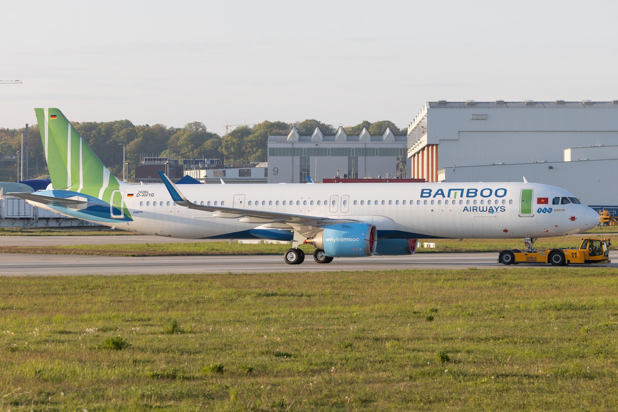 Hamburg Finkenwerder: Bamboo Airways (QH / BAV) |  Airbus A321-251NX A21N | D-AVYG (VN-A228) | MSN 10284