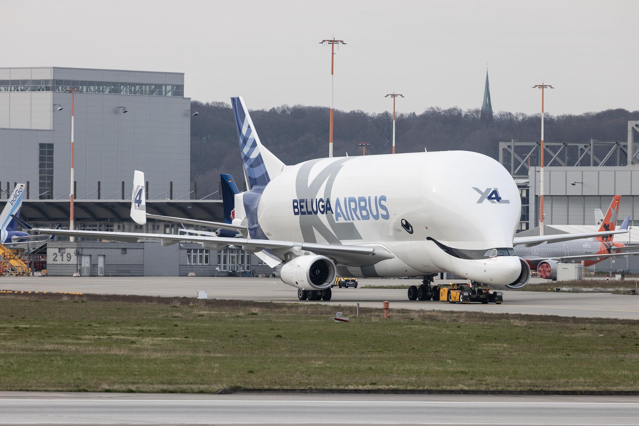 Hamburg Finkenwerder: Airbus Transport International (4Y / BGA) | Airbus A330-743L Beluga XL A337 | F-GXLJ | MSN 1985