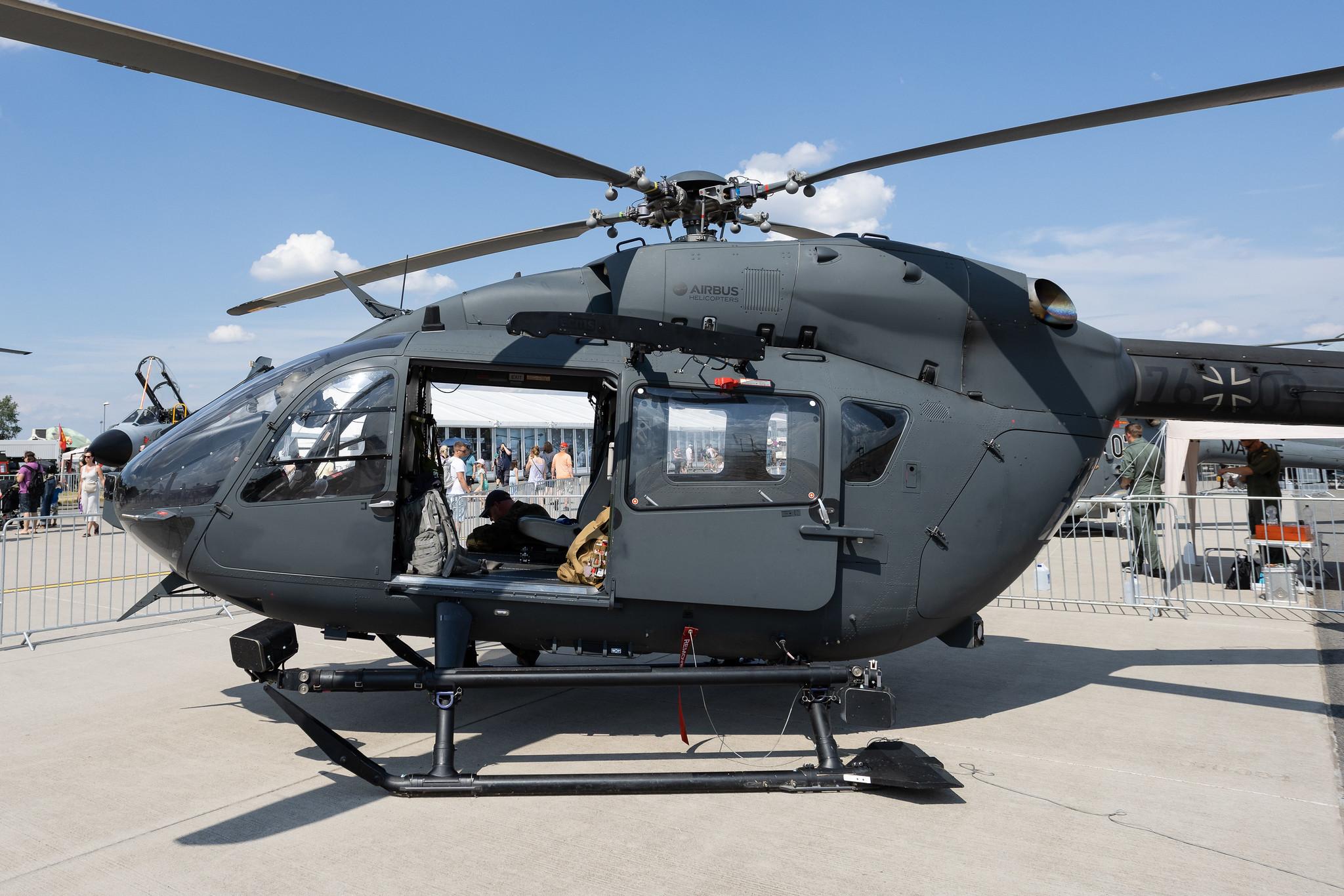 ILA Berlin Air Show: German Air Force (/ GAF) | Airbus Helicopters H145M EC45 | 76+09 | MSN 20096