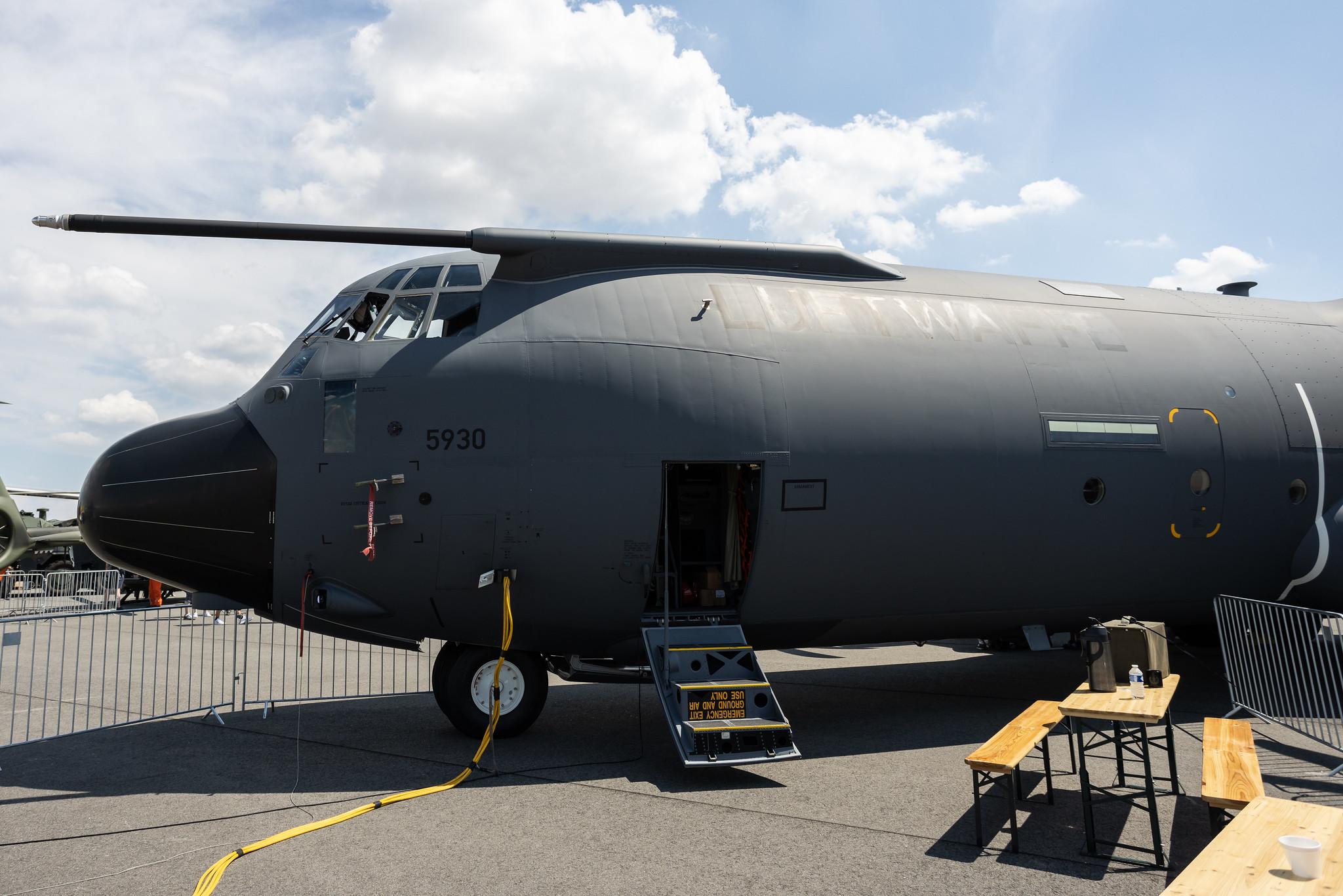 ILA Berlin Air Show: German Air Force (/ GAF) | Lockheed Martin C-130J-30 Hercules C130 | 55+01 | MSN 5930