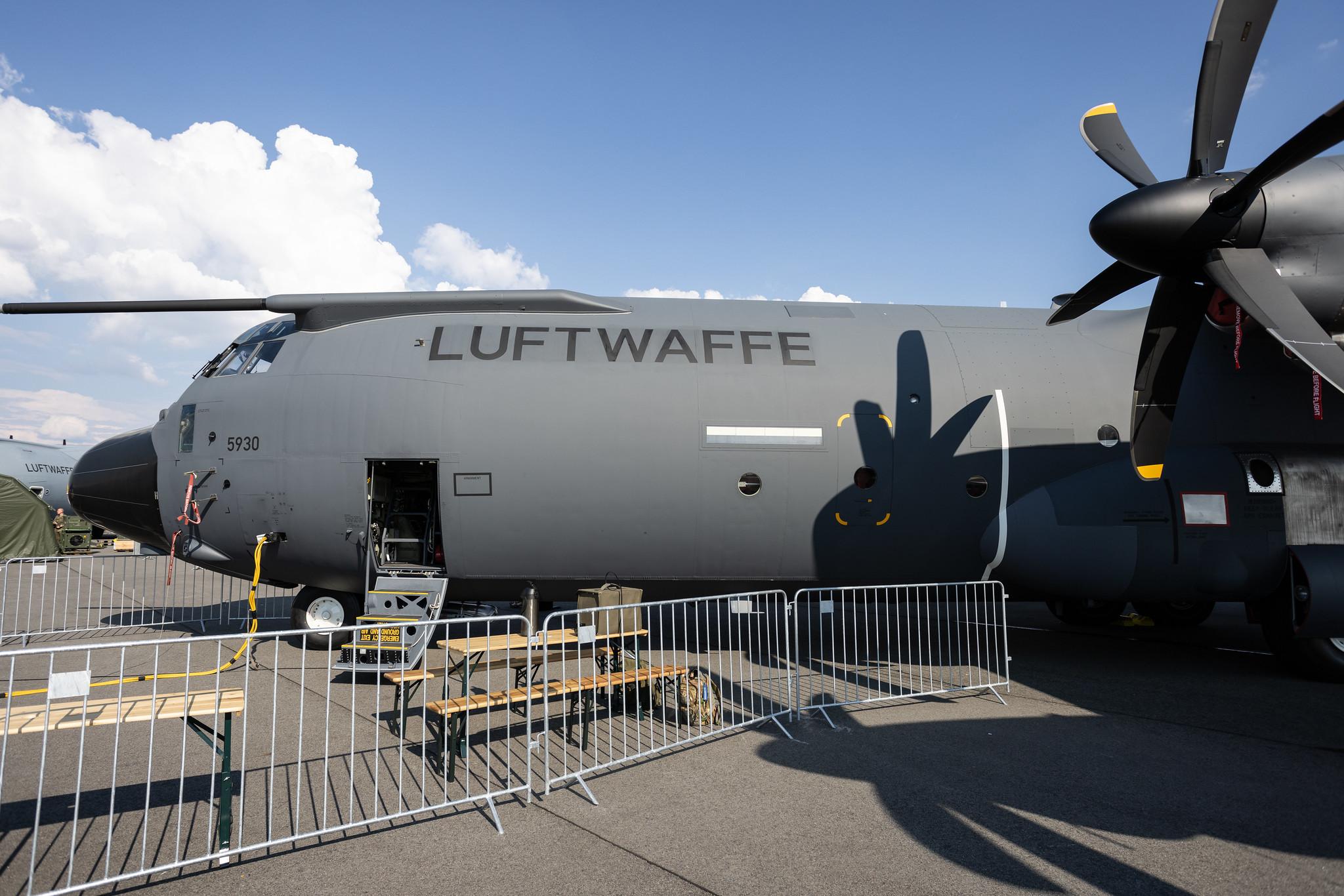ILA Berlin Air Show: German Air Force (/ GAF) | Lockheed Martin C-130J-30 Hercules C130 | 55+01 | MSN 5930